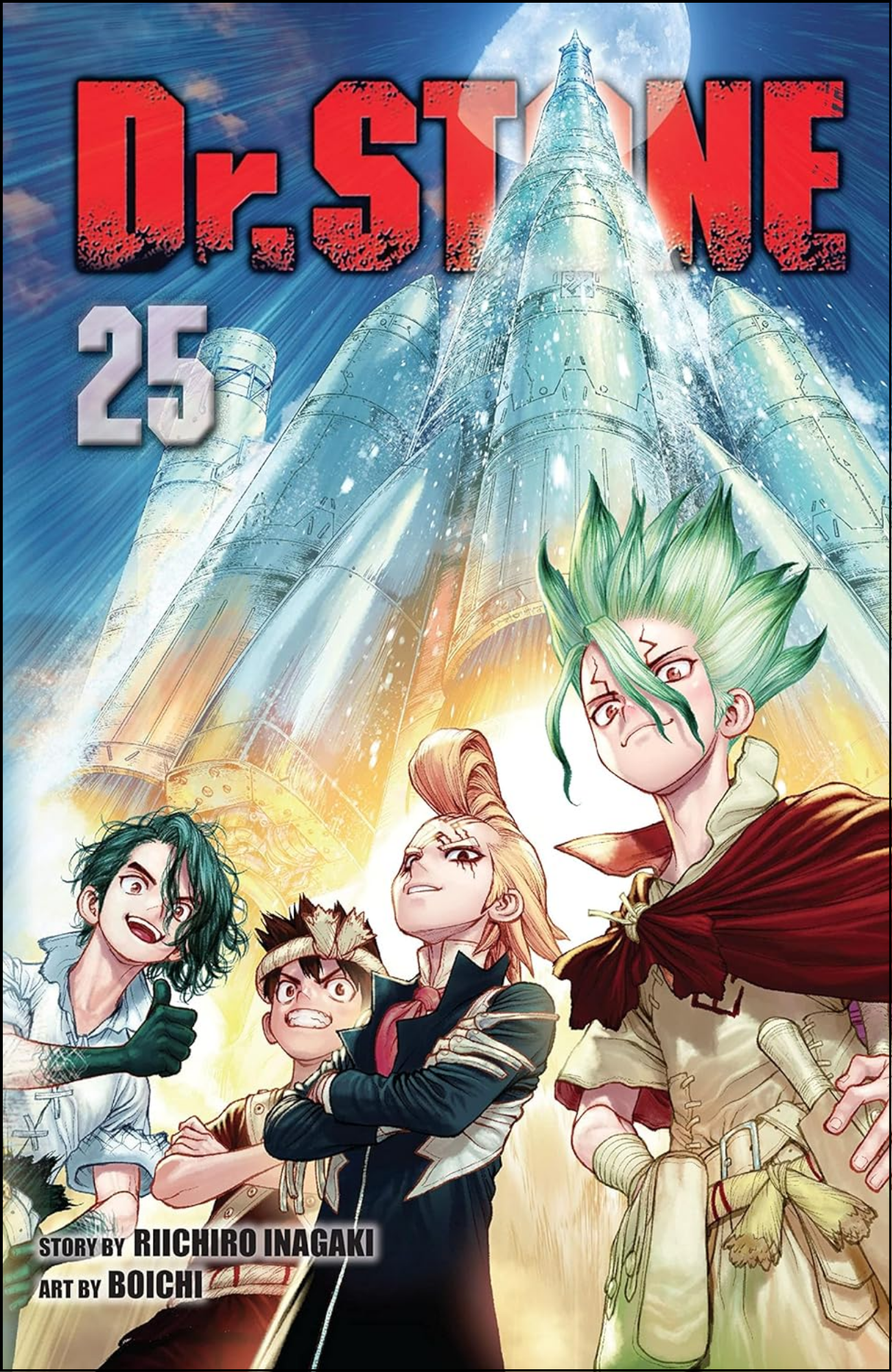 Dr. STONE, Vol. 25 by Riichiro Inagaki (Author) | Full Page Print Editon
