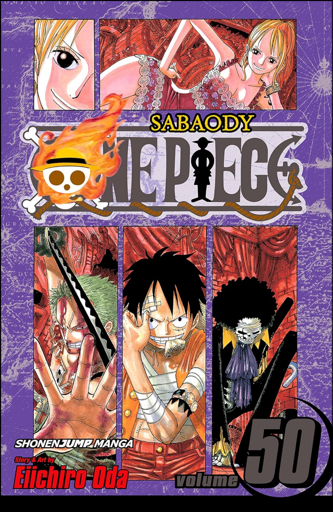 One Piece, Vol. 50 by Eiichiro Oda (Author, Illustrator) | Full Page Print Editon