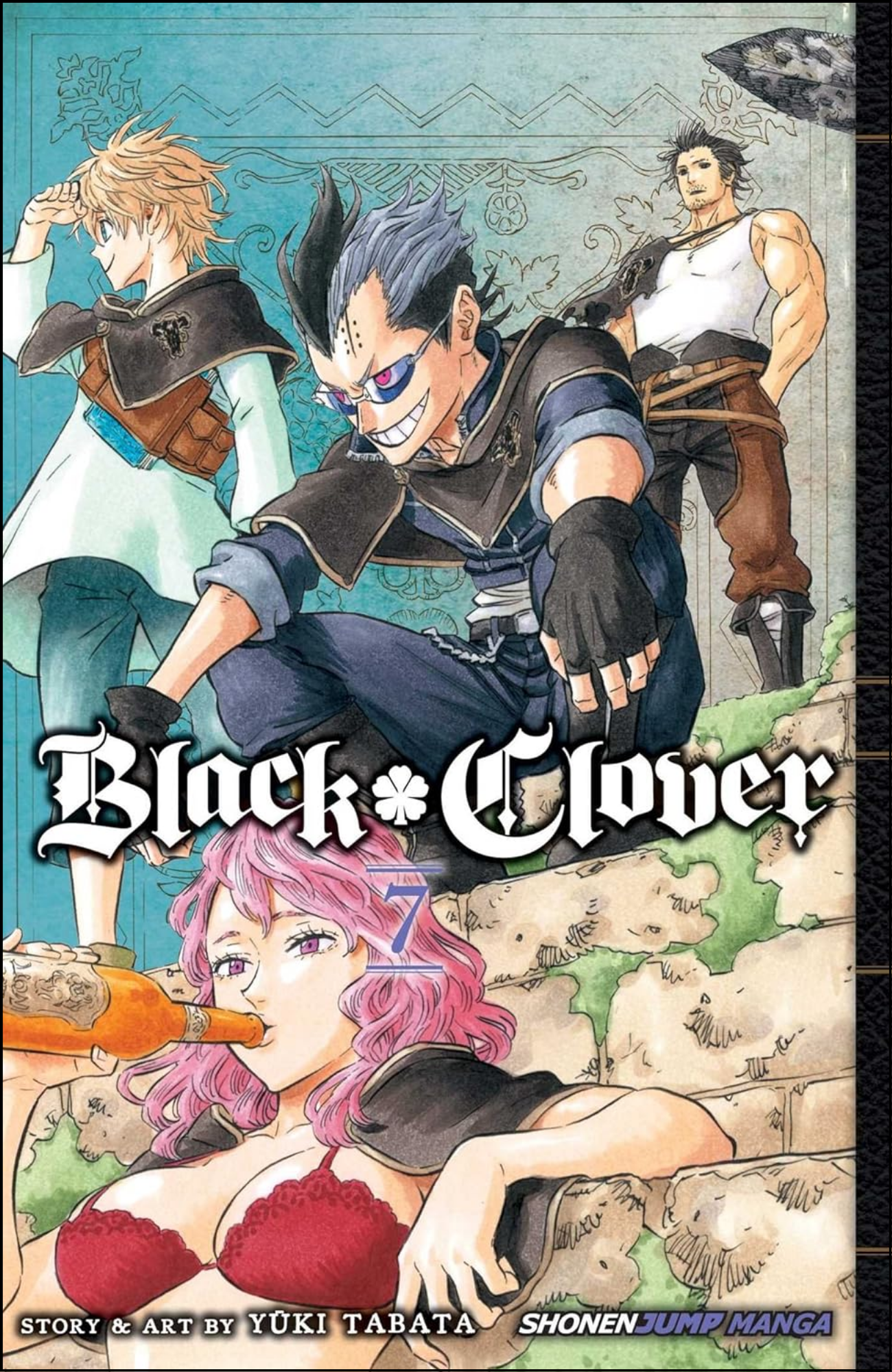 Black Clover, Vol. 7 by Yūki Tabata (Author) | Full Page Print Editon