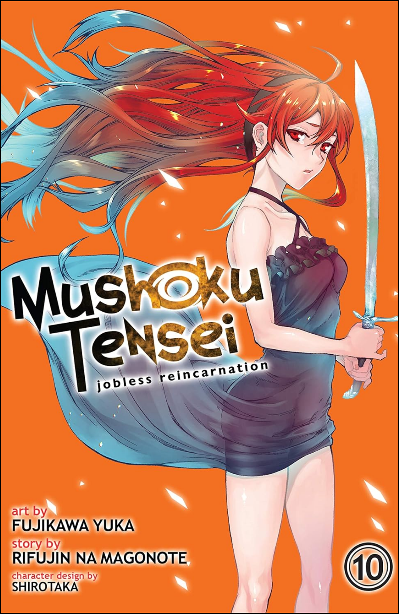Mushoku Tensei Vol. 10 by Rifujin na Magonote (Author) | Full Page Print Editon
