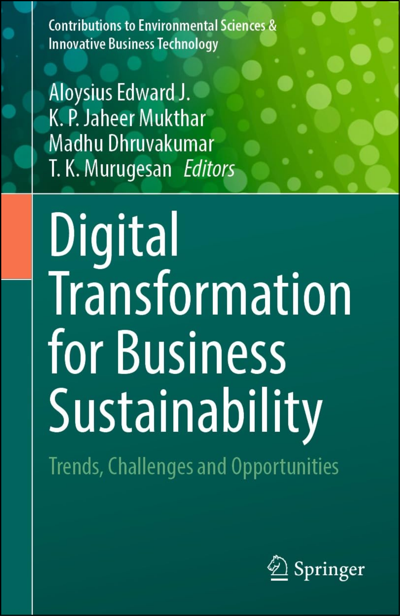Digital Transformation for Business Sustainability by Aloysius Edward J. (Editor)