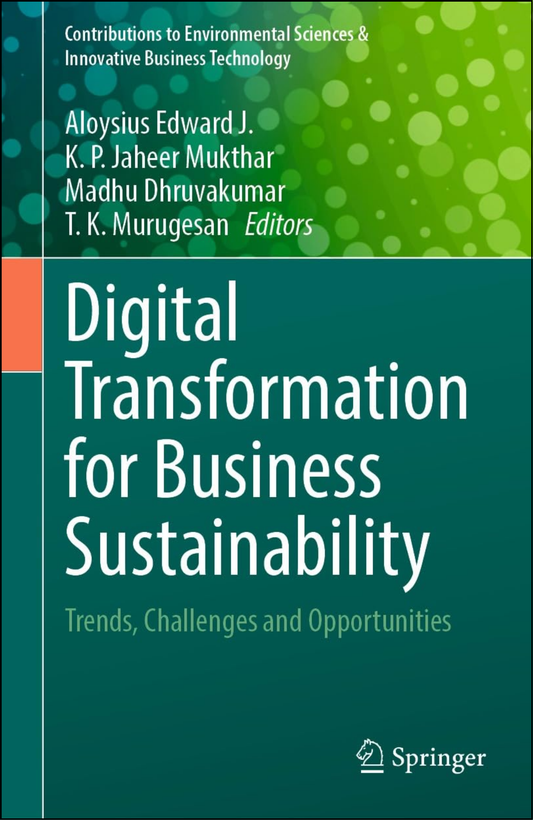 Digital Transformation for Business Sustainability by Aloysius Edward J. (Editor)