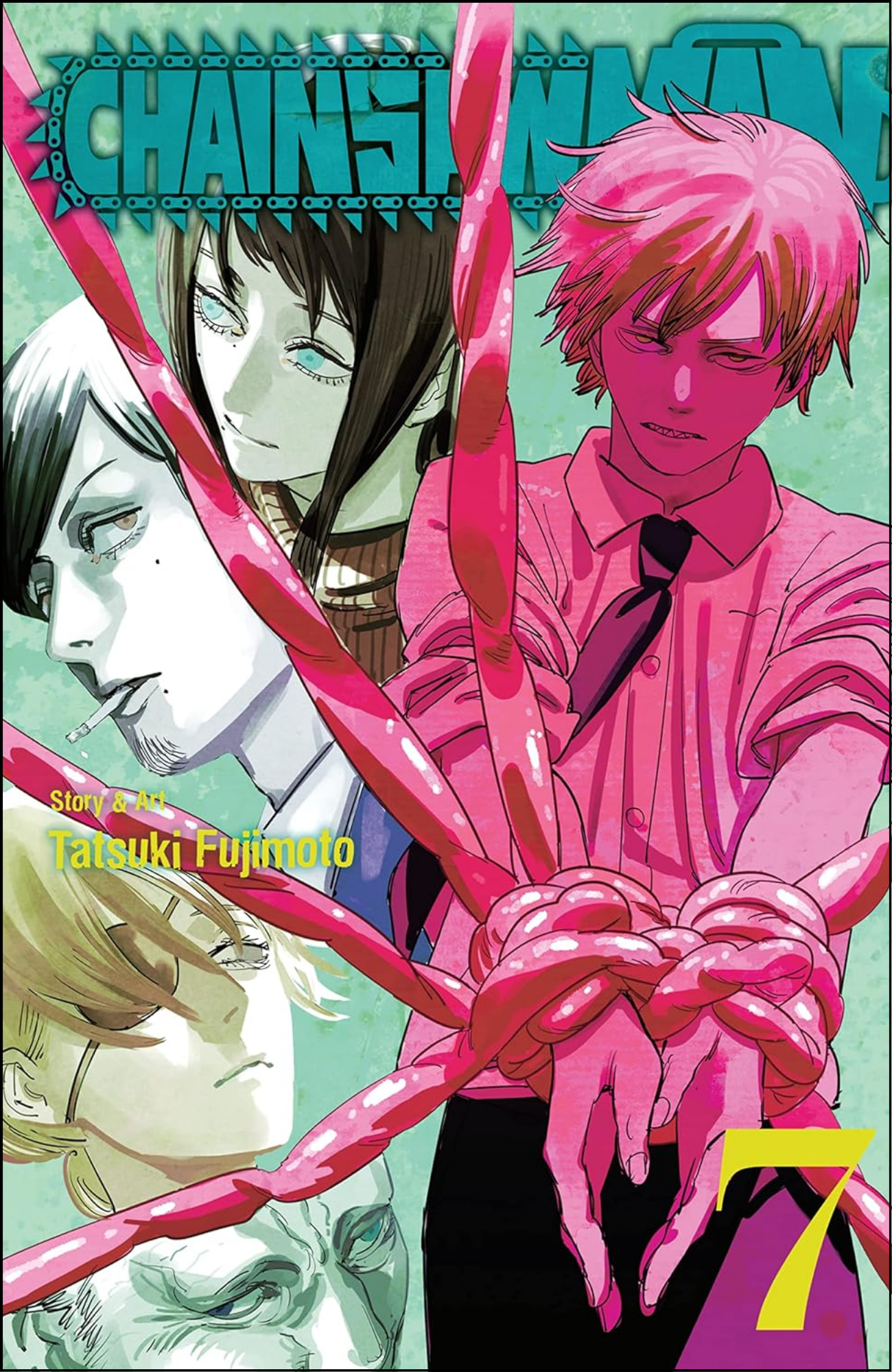 Chainsaw Man Vol. 7 by Tatsuki Fujimoto (Author) | Full Page Print Editon