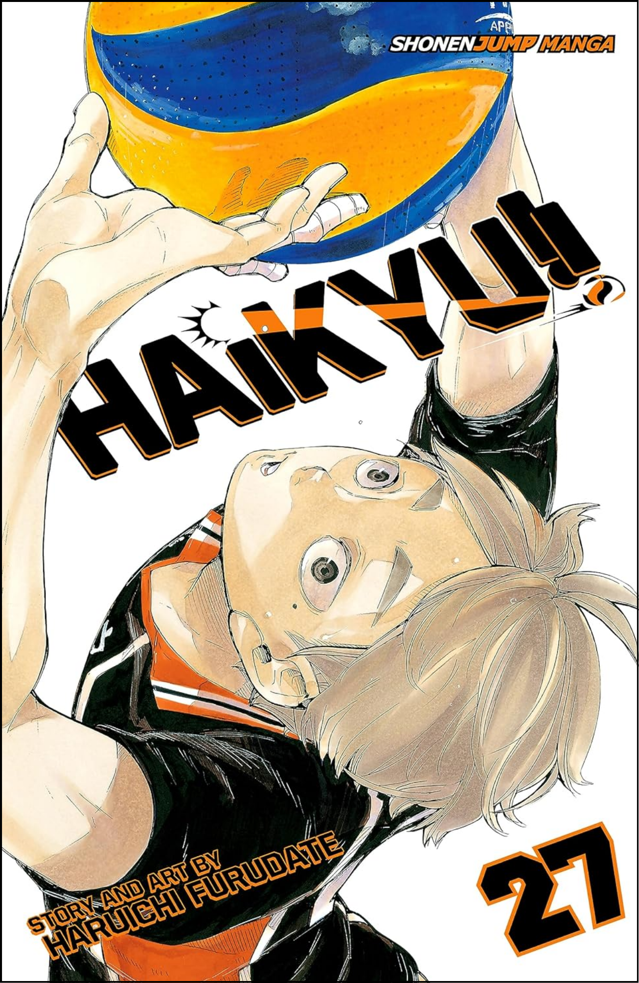 Haikyu!!, Vol. 27 by Haruichi Furudate (Author) | Full Page Print Editon