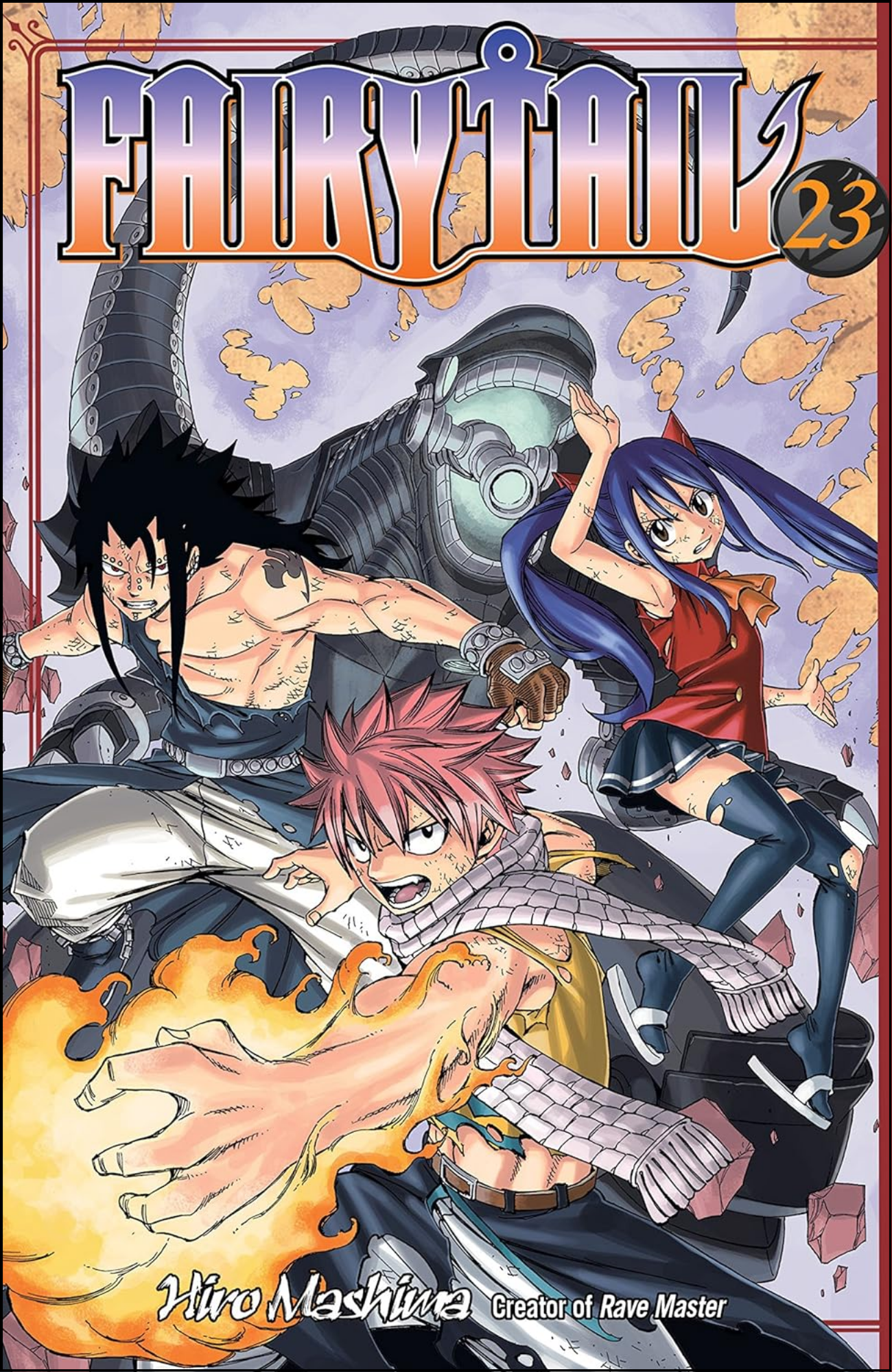 Fairy Tail Vol. 23 by Hiro Mashima (Author, Artist) | Full Page Print Editon