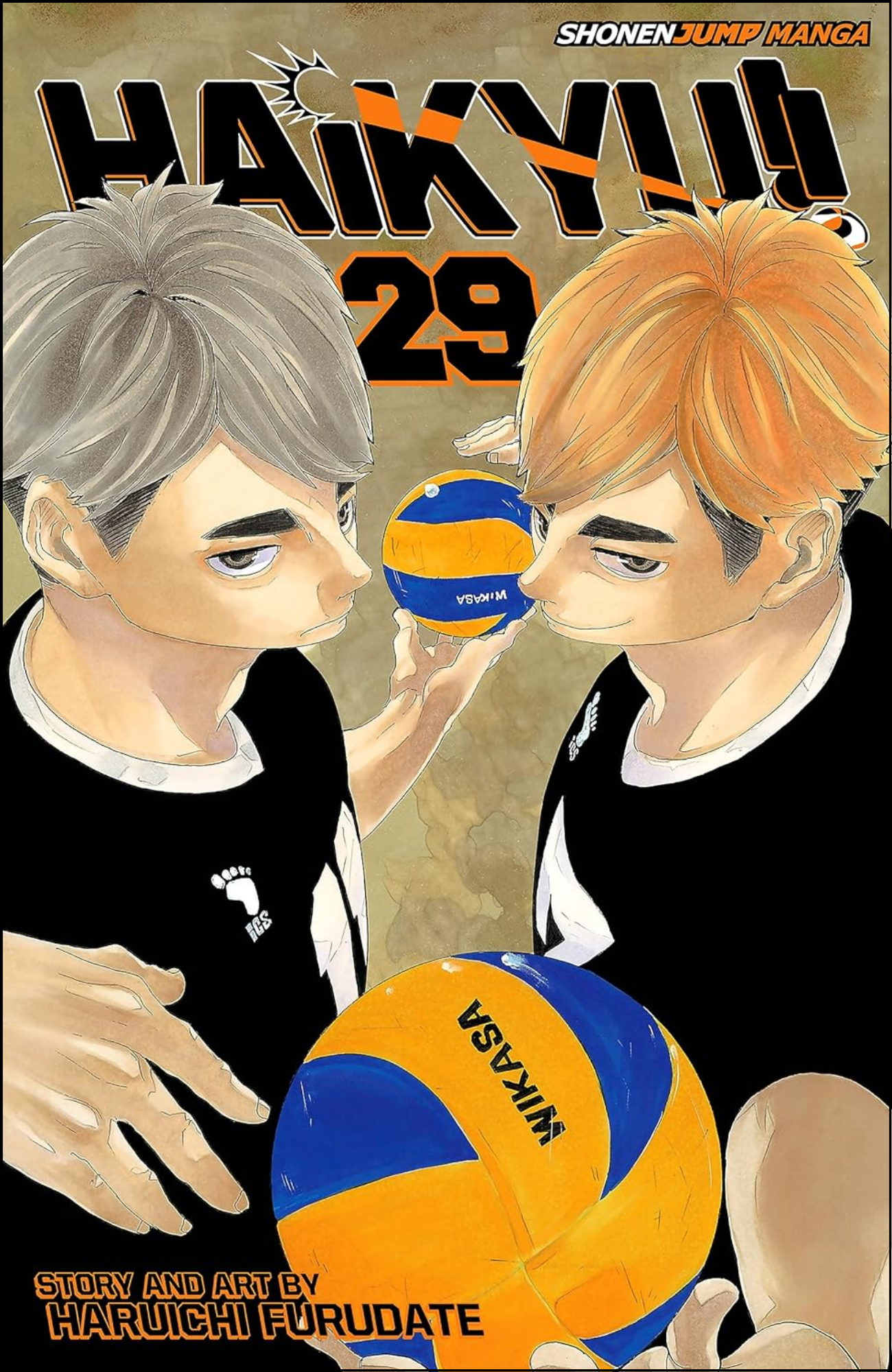 Haikyu!!, Vol. 29 by Haruichi Furudate (Author) | Full Page Print Editon