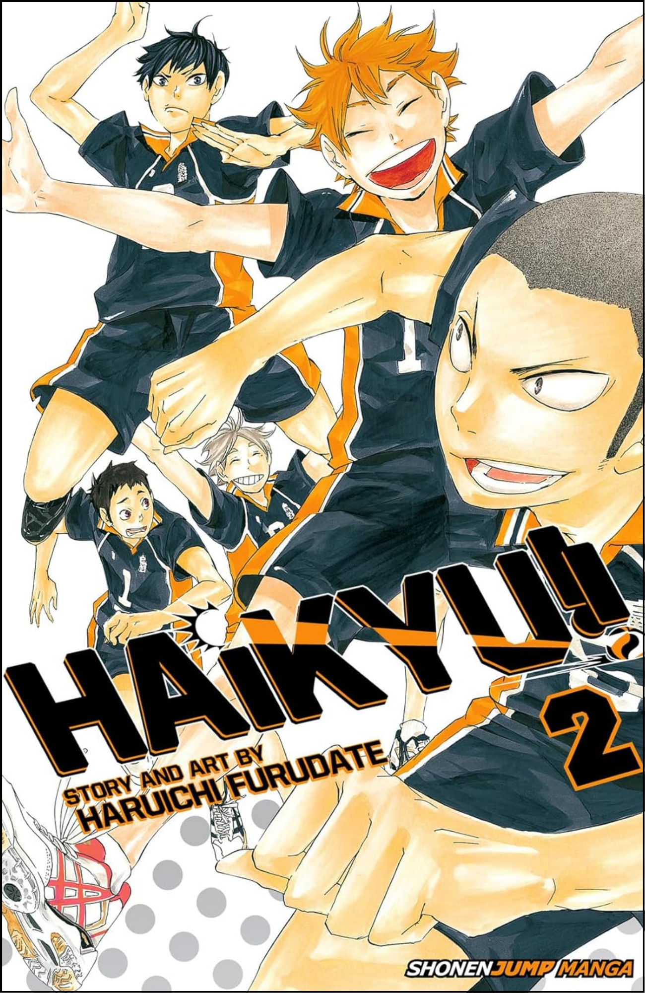 Haikyu!!, Vol. 2 by Haruichi Furudate (Author) | Full Page Print Editon