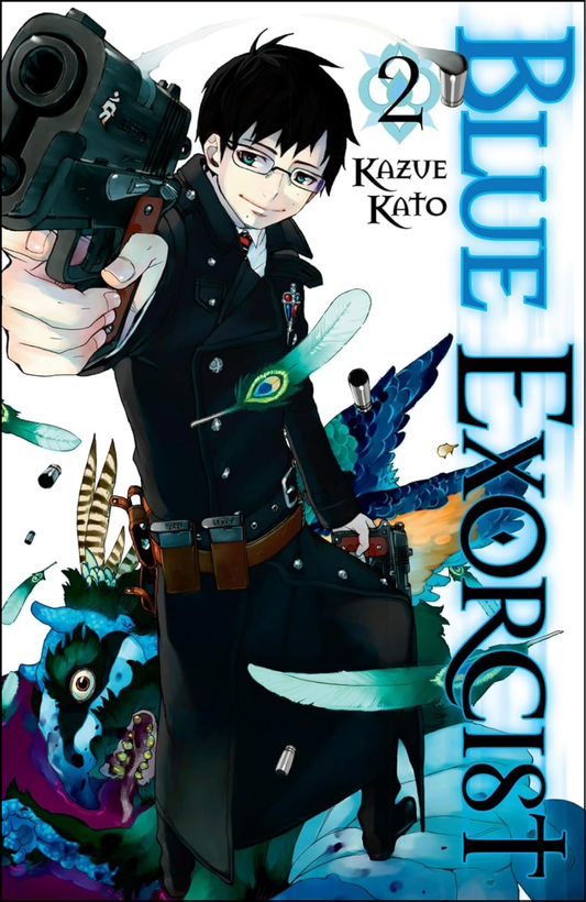 Blue Exorcist, Vol. 2 by Kazue Kato (Author, Illustrator) | Full Page Print Editon