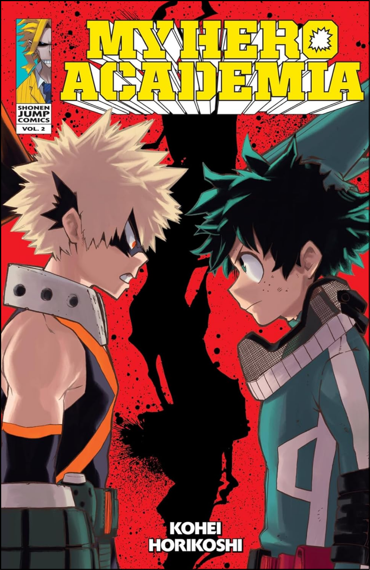 My Hero Academia, Vol. 2 by Kohei Horikoshi (Author) | Full Page Print Editon