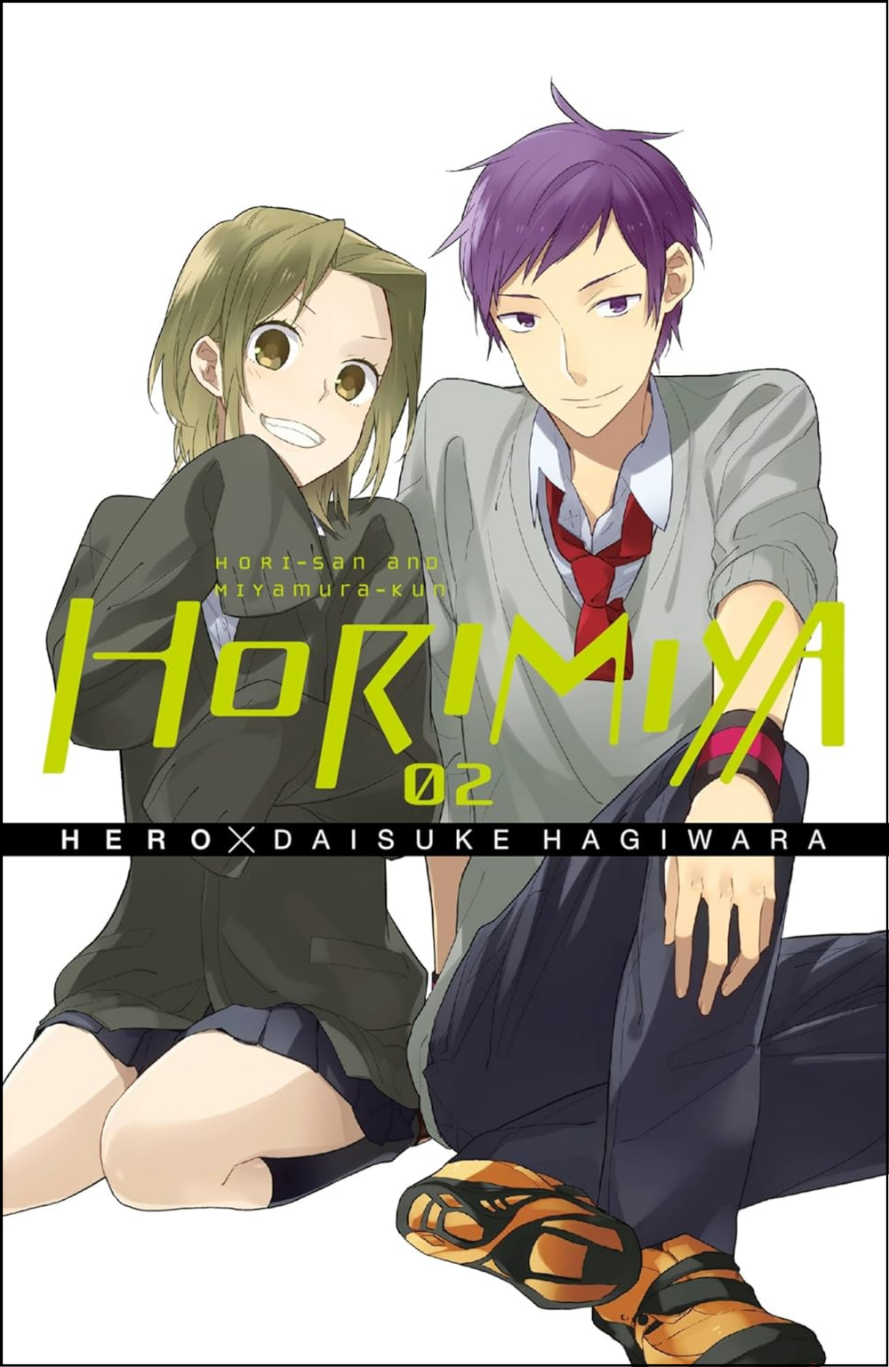 Horimiya Vol. 2 by HERO (Author) | Full Page Print Editon