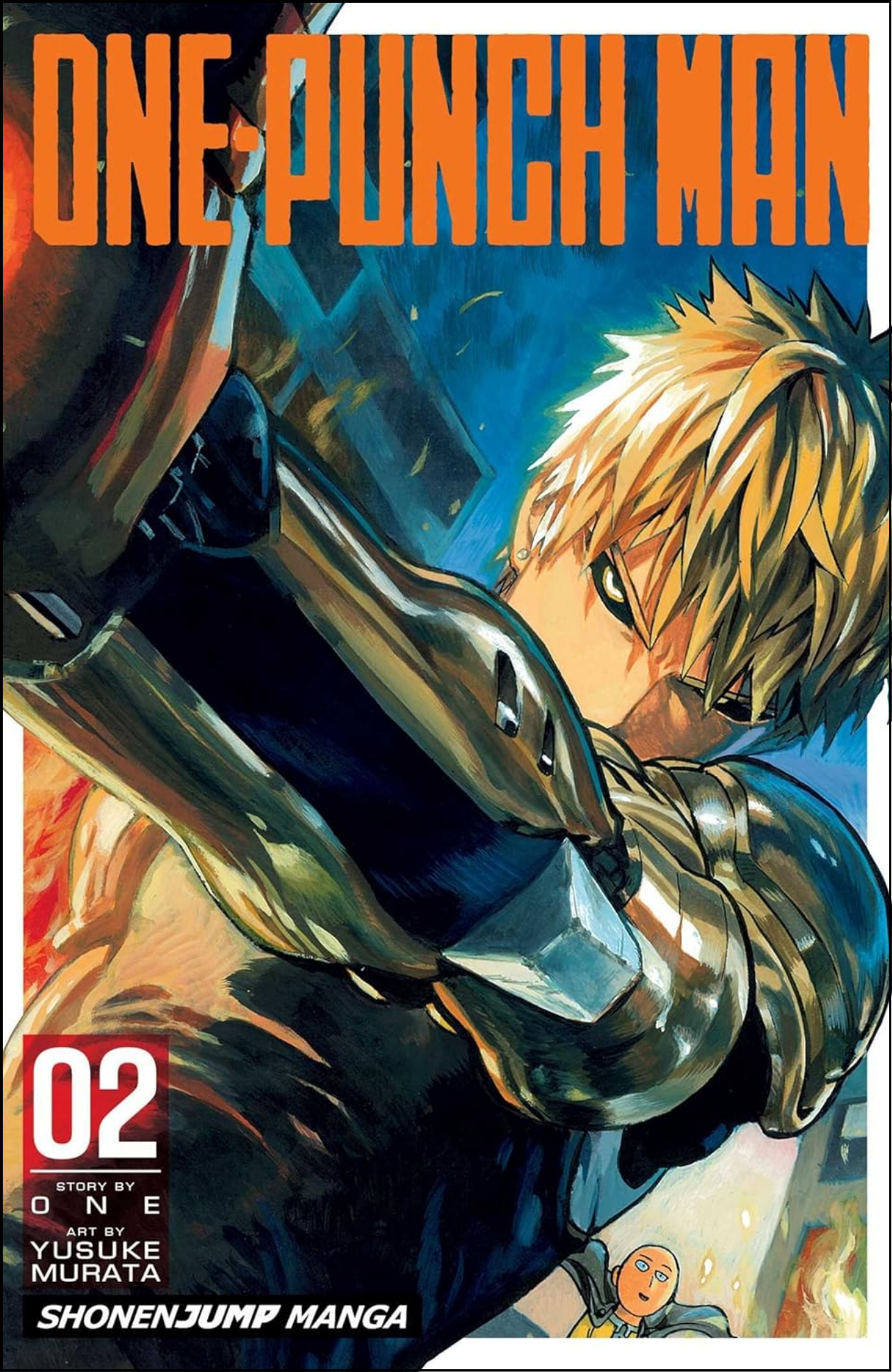 One-Punch Man, Vol. 2 by ONE (Author) | Full Page Print Editon