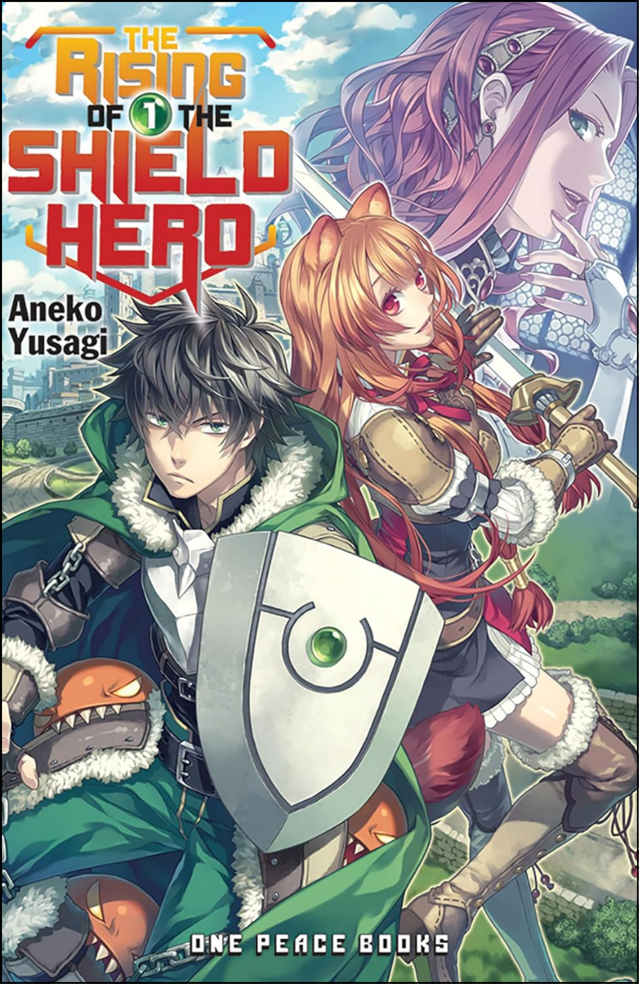 The Rising of the Shield Hero Vol 1 by Kanehito Yamada (Author)  | Full Page Print Editon