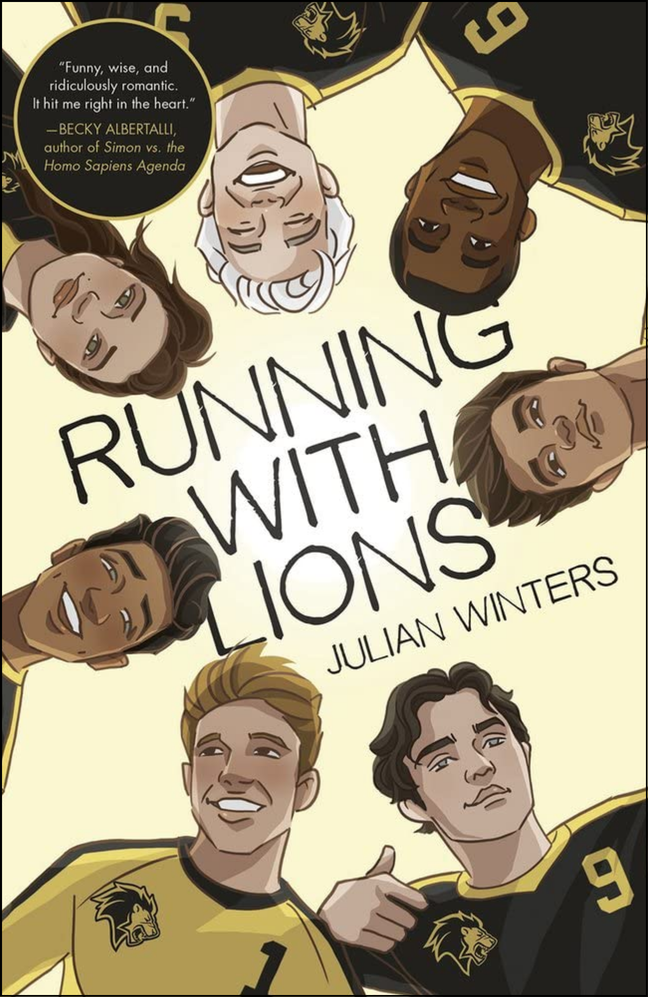 Running with Lions by Julian Winters (Author)