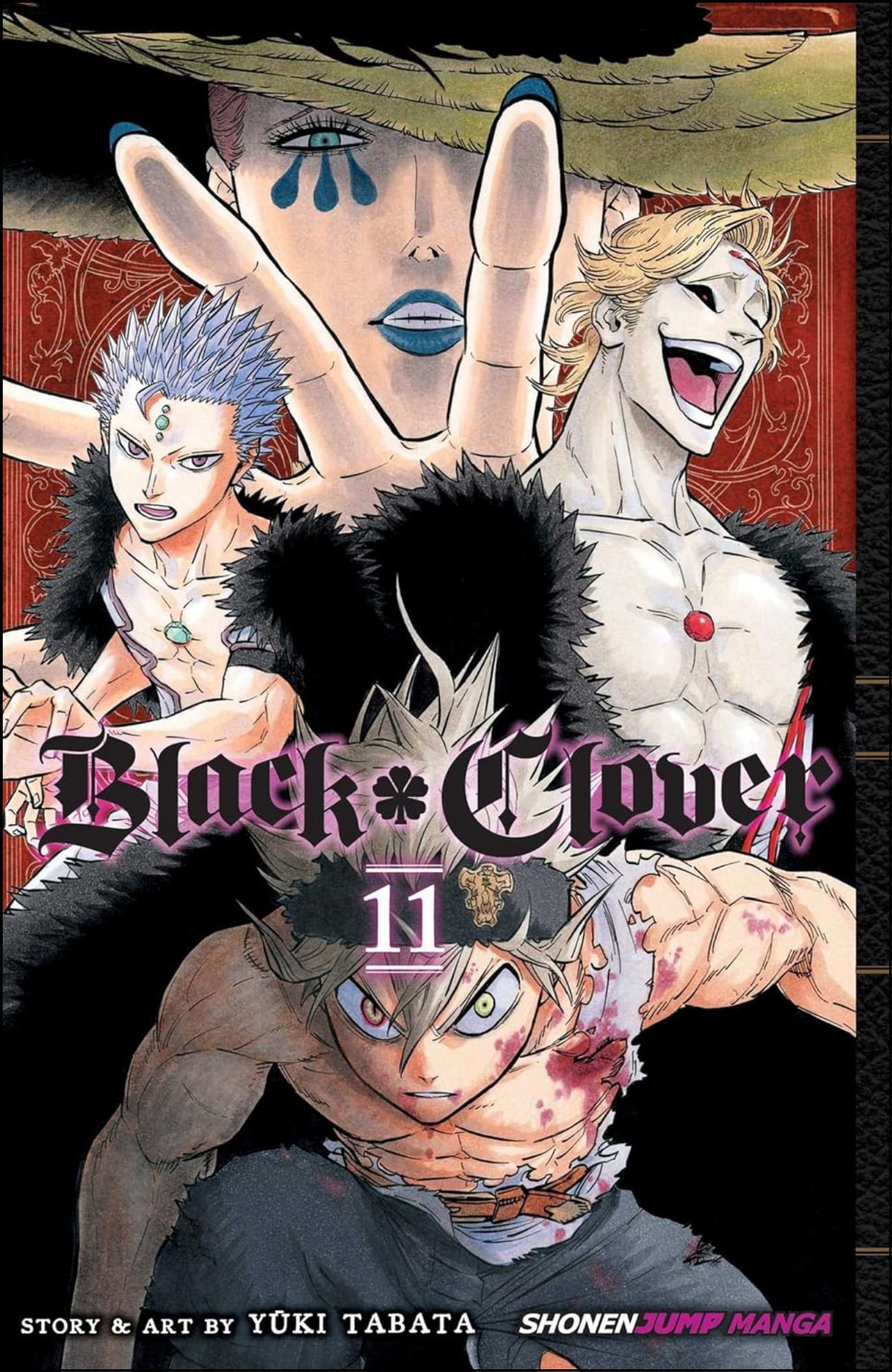Black Clover, Vol. 11 by Yūki Tabata (Author) | Full Page Print Editon