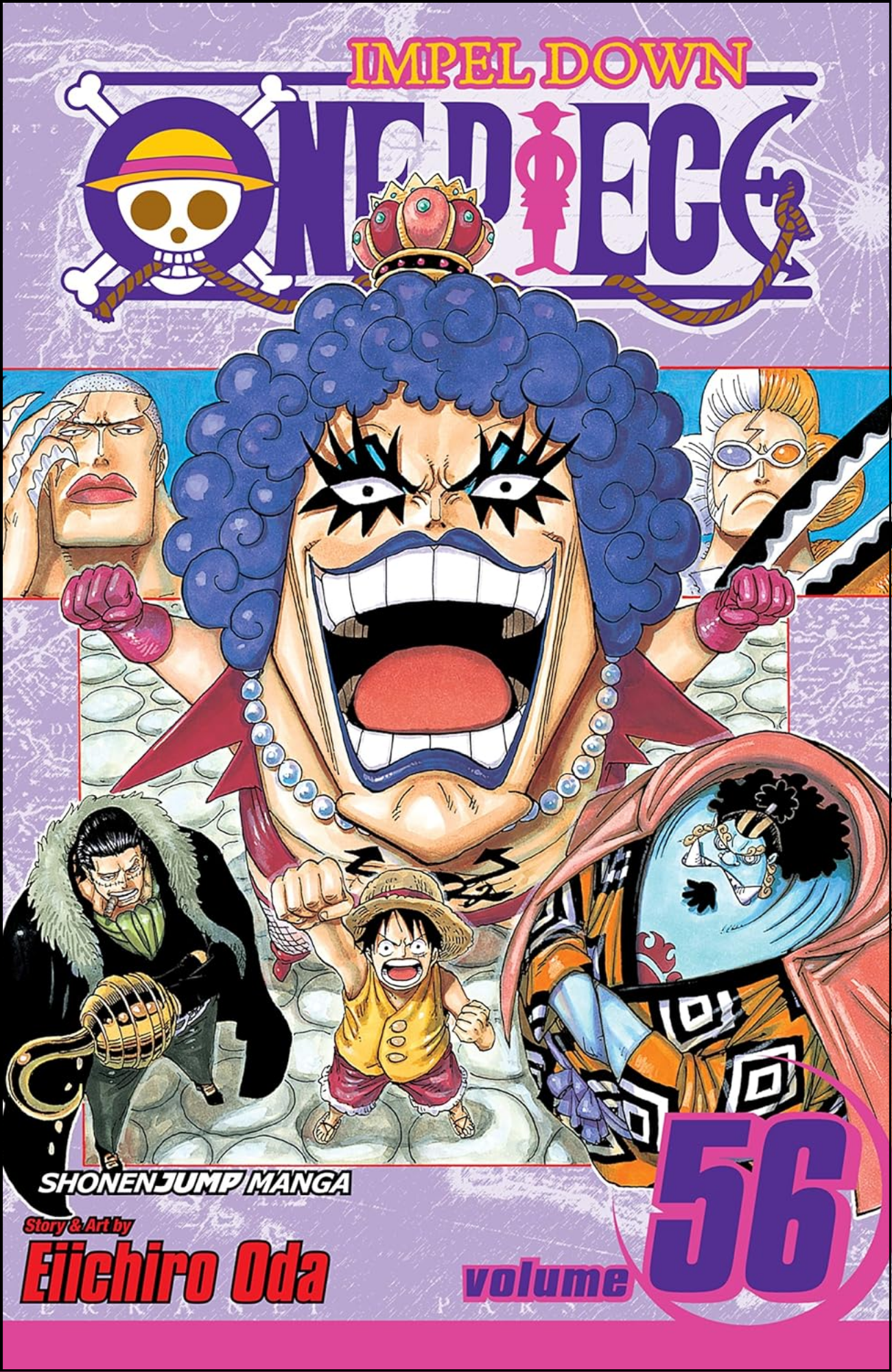 One Piece, Vol. 56 by Eiichiro Oda (Author, Illustrator) | Full Page Print Editon