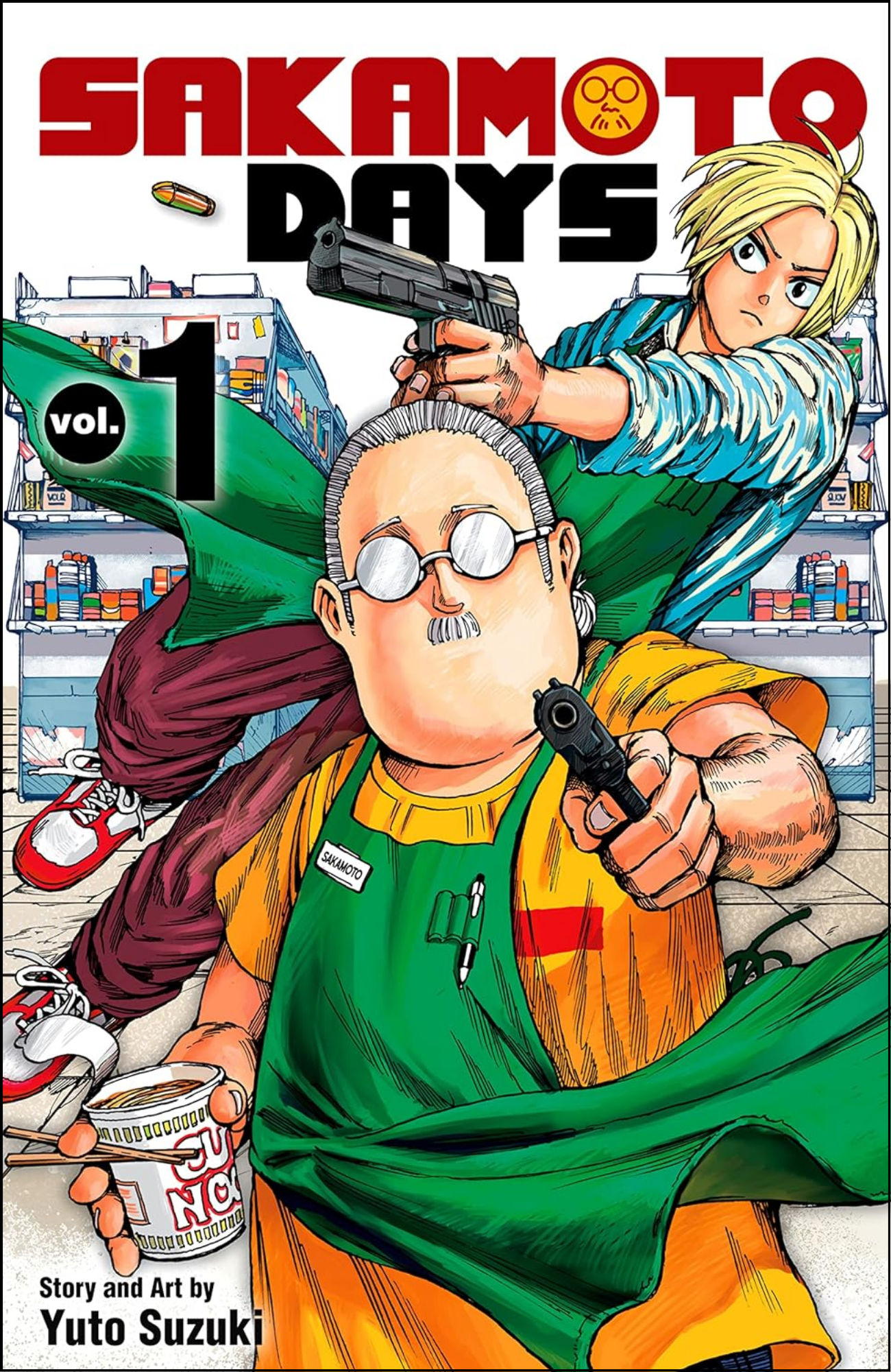 Sakamoto Days, Vol. 1 by Yuto Suzuki (Author) | Full Page Print Editon