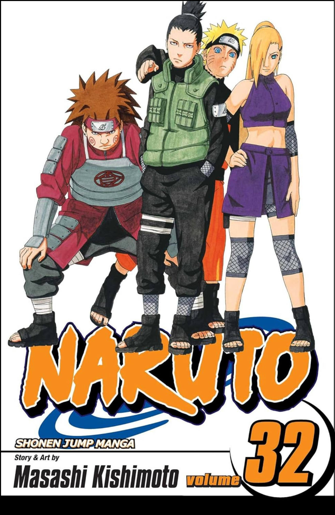 Naruto, Vol. 32 by Masashi Kishimoto (Author, Illustrator) | Full Page Print Editon