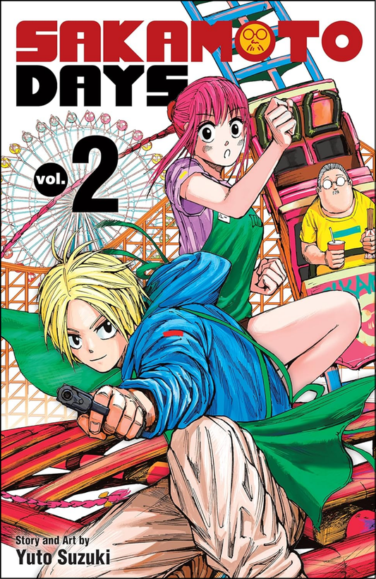 Sakamoto Days, Vol. 2 by Yuto Suzuki (Author) | Full Page Print Editon