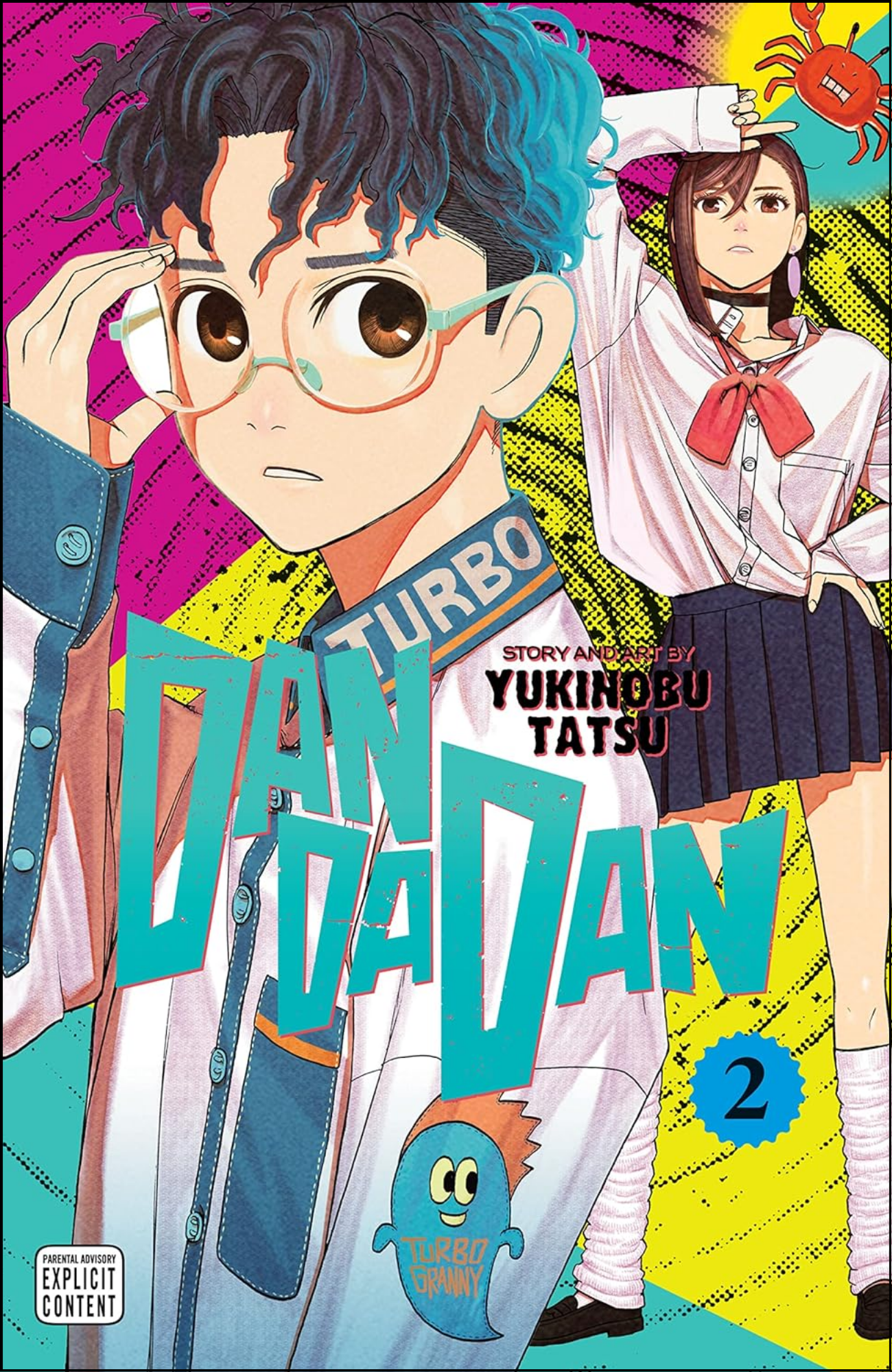 Dandadan, Vol. 2 by Yukinobu Tatsu (Author) | Full Page Print Editon