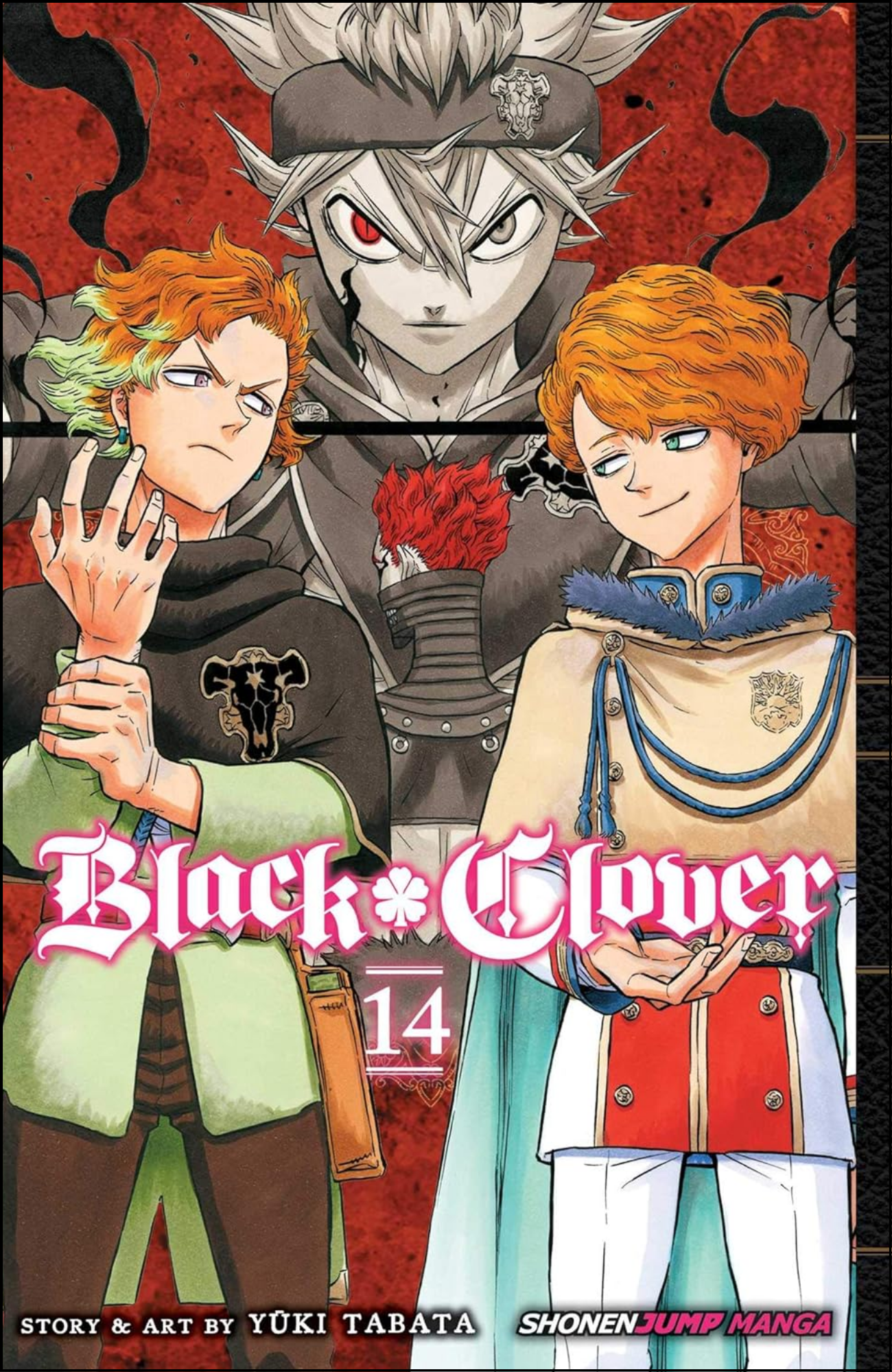 Black Clover, Vol. 14 by Yūki Tabata (Author) | Full Page Print Editon