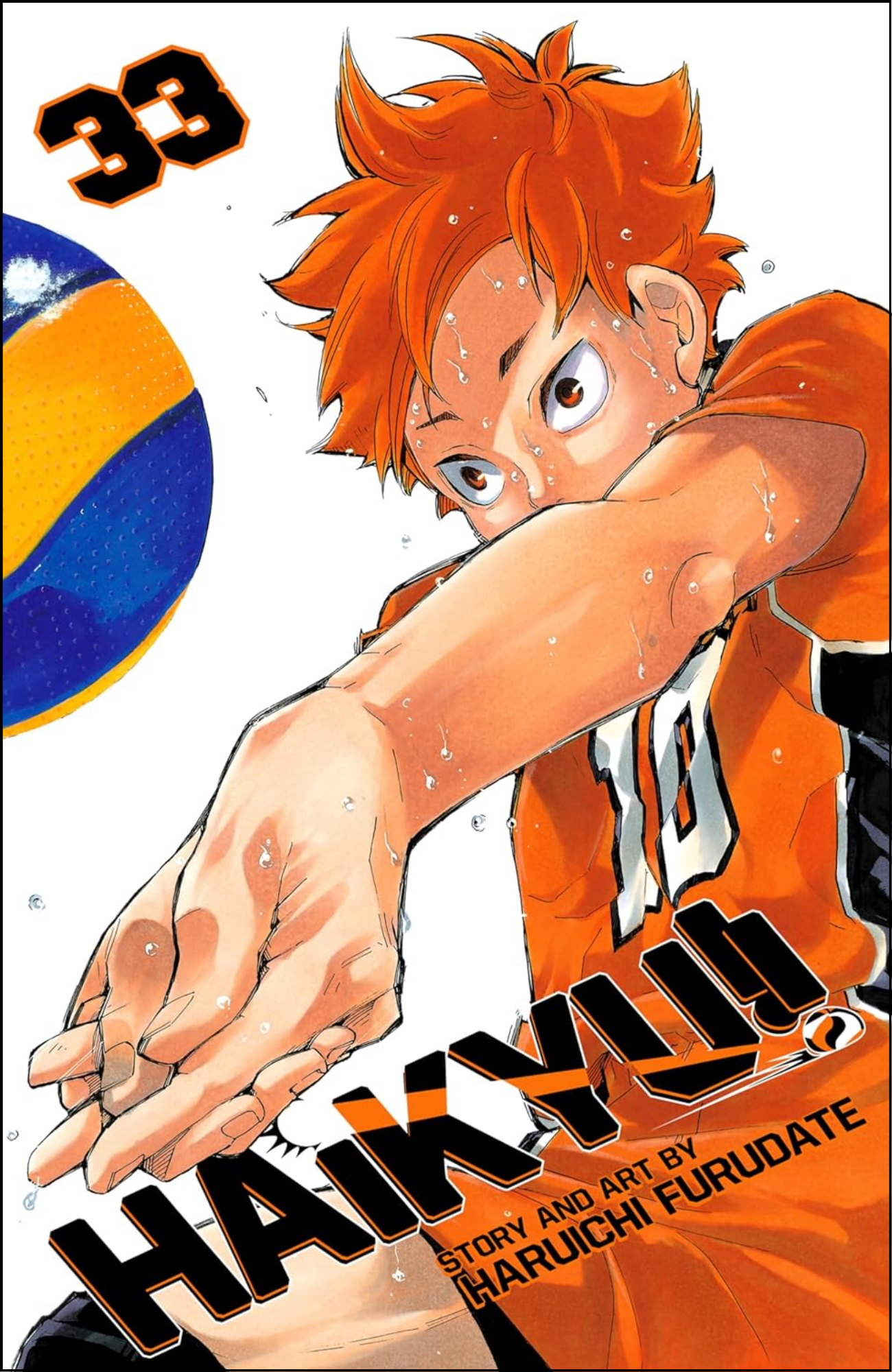 Haikyu!!, Vol. 33 by Haruichi Furudate (Author) | Full Page Print Editon