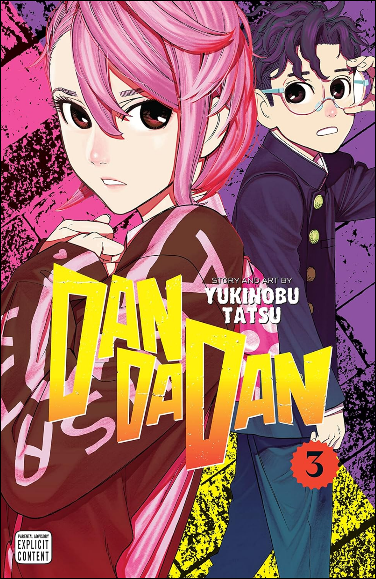 Dandadan, Vol. 3 by Yukinobu Tatsu (Author) | Full Page Print Editon