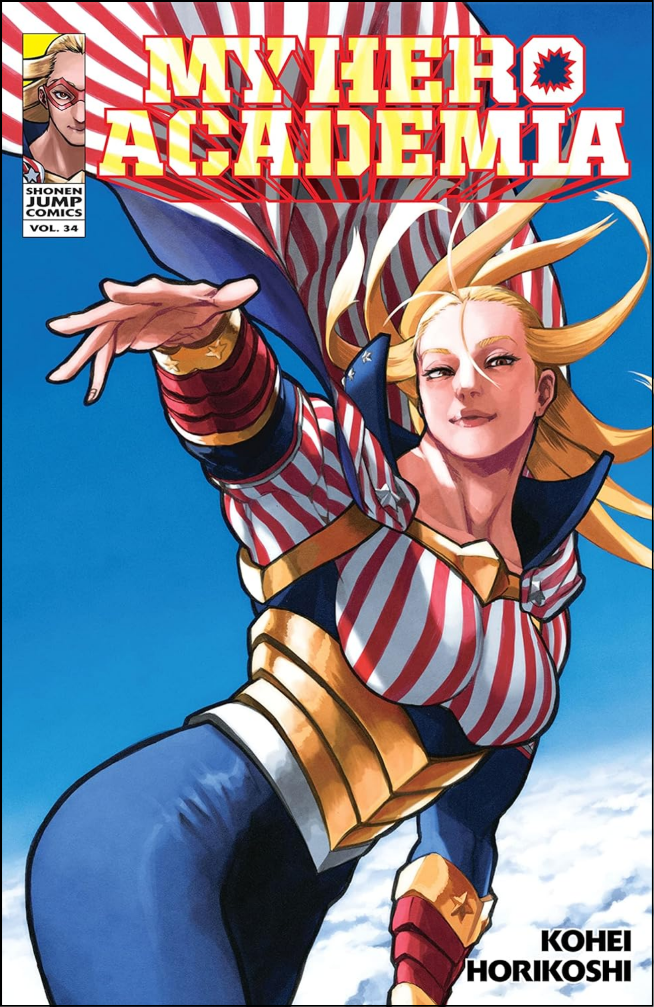 My Hero Academia, Vol. 34 by Kohei Horikoshi (Author) | Full Page Print Editon