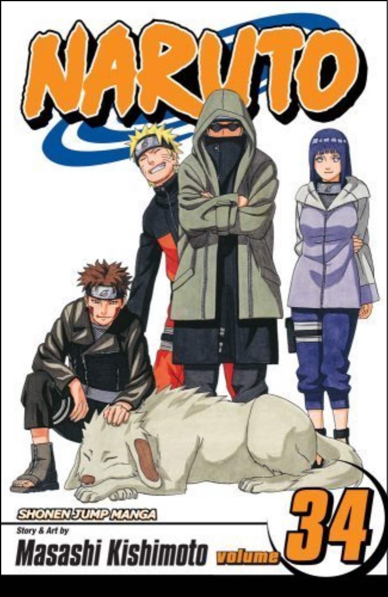 Naruto, Vol. 34 by Masashi Kishimoto (Author, Illustrator) | Full Page Print Editon )