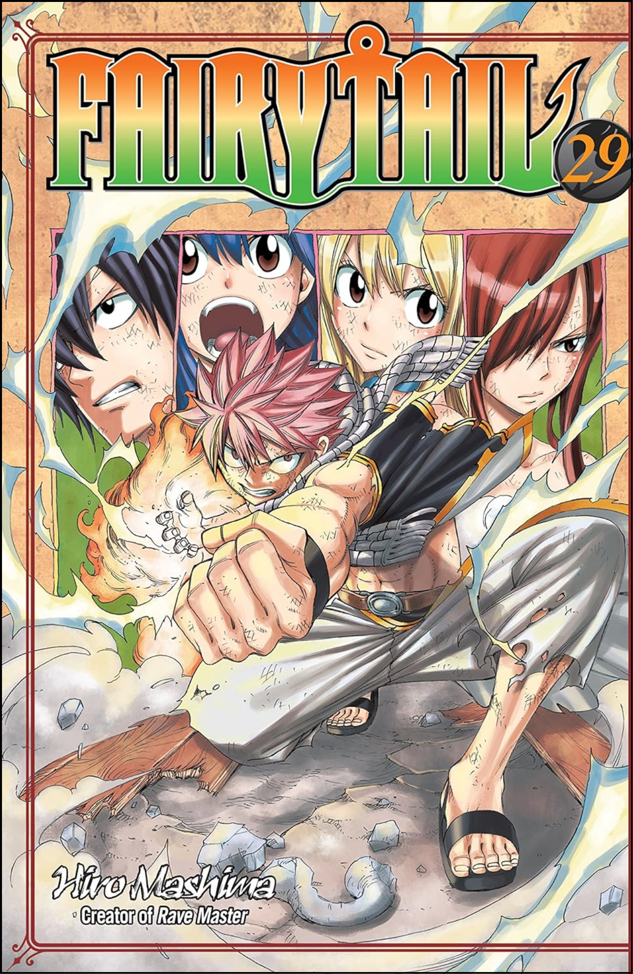 Fairy Tail Vol. 29 by Hiro Mashima (Author, Artist) | Full Page Print Editon