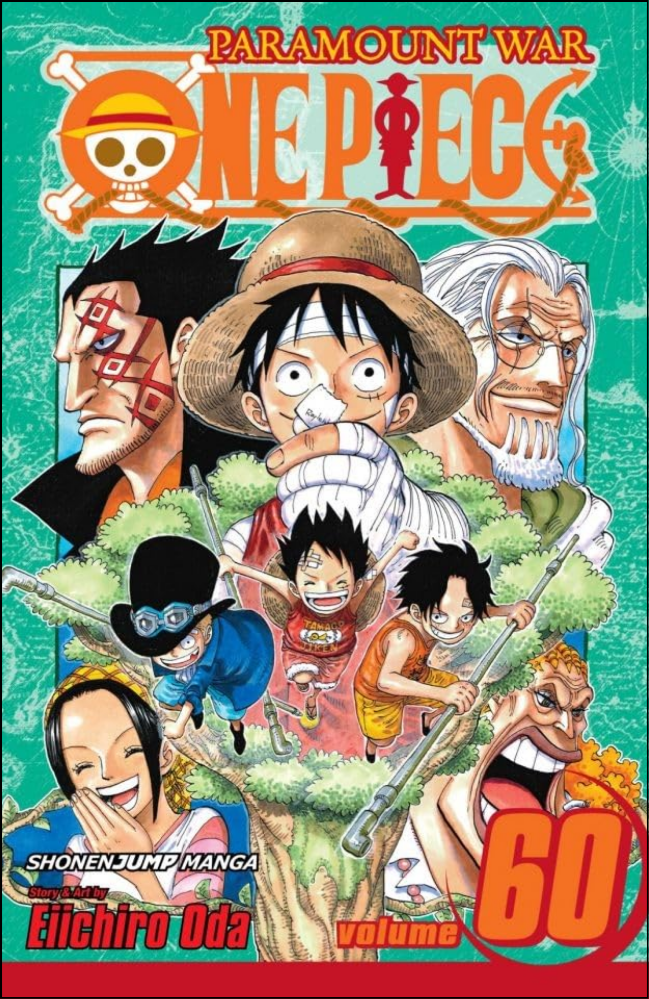 One Piece, Vol. 60 by Eiichiro Oda (Author, Illustrator) | Full Page Print Editon