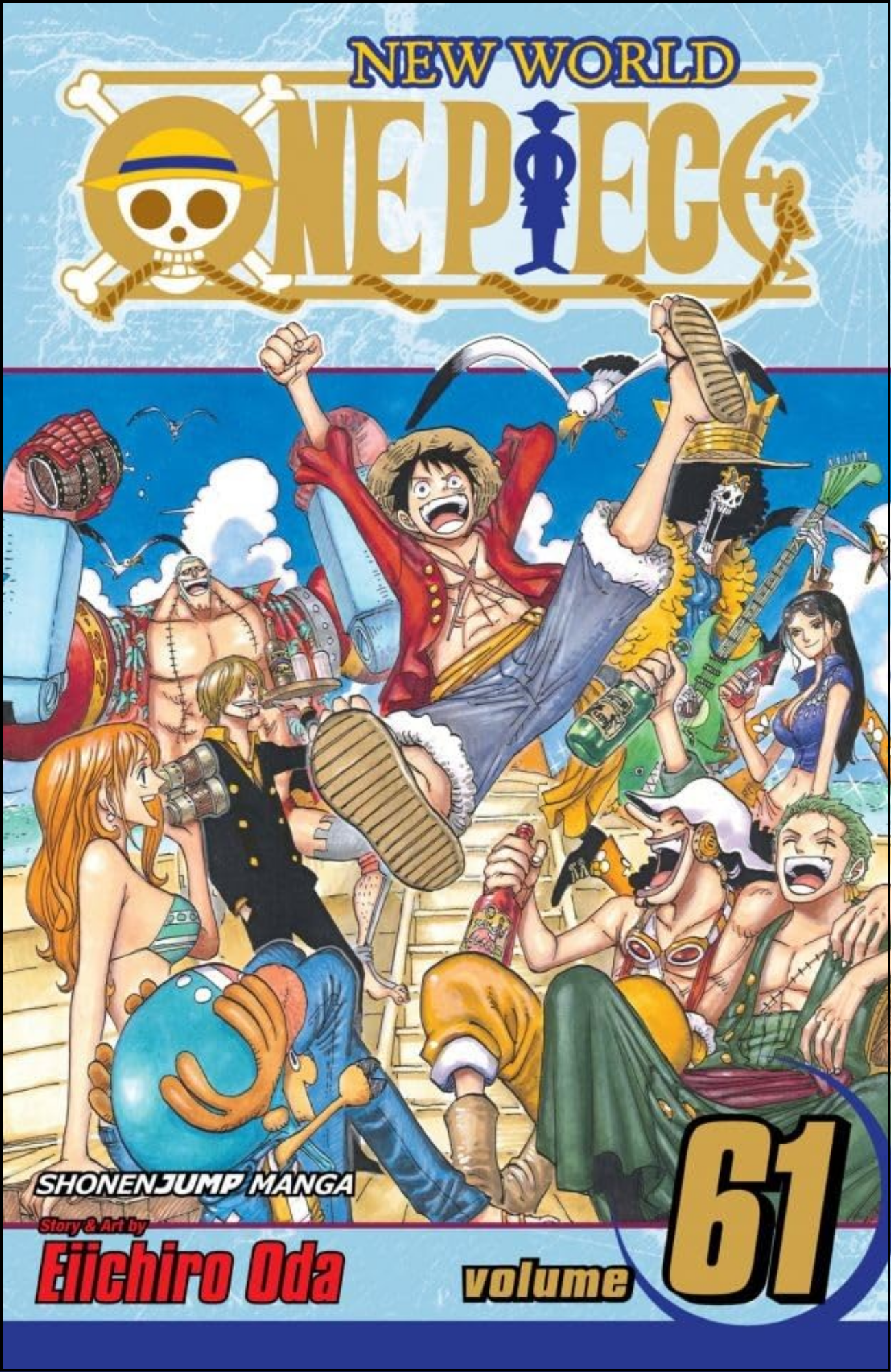 One Piece, Vol. 61 by Eiichiro Oda (Author, Illustrator) | Full Page Print Editon
