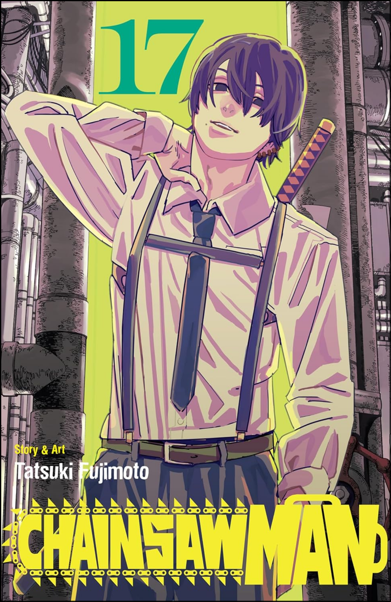 Chainsaw Man Vol. 17 by Tatsuki Fujimoto (Author) | Full Page Print Editon