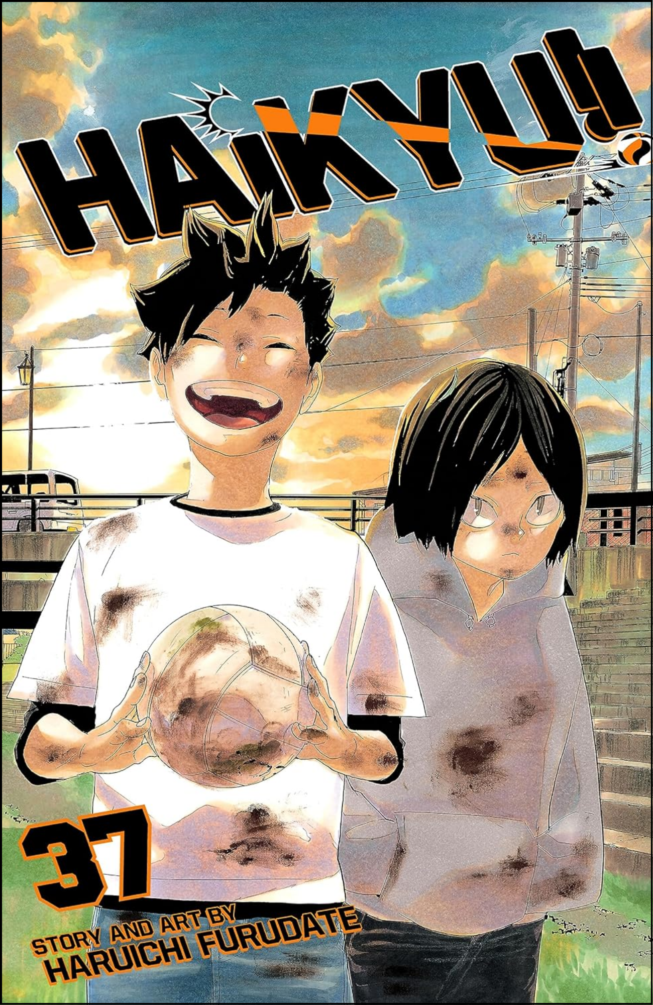 Haikyu!!, Vol. 37 by Haruichi Furudate (Author) | Full Page Print Editon