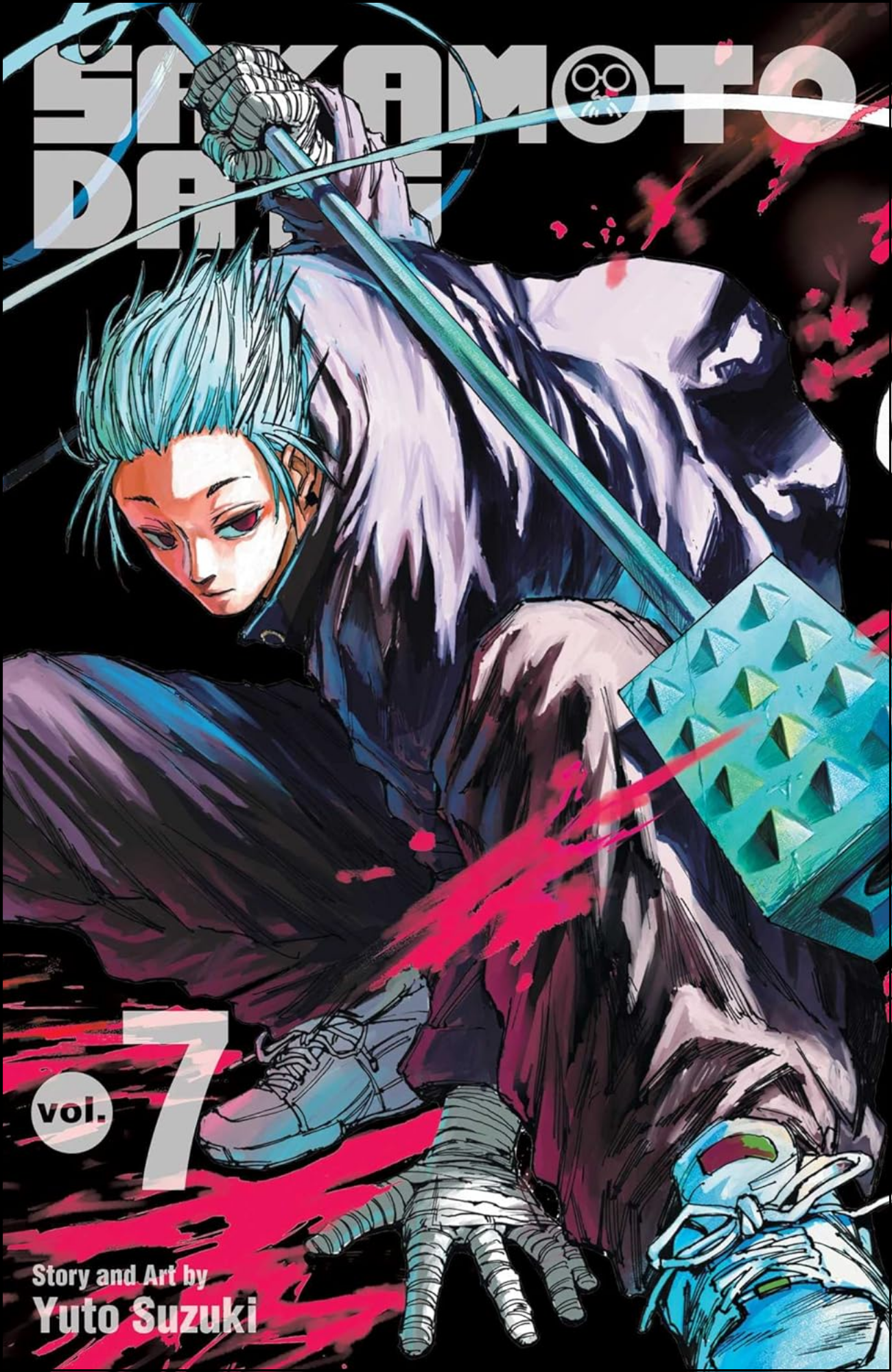 Sakamoto Days, Vol. 7 by Yuto Suzuki (Author) | Full Page Print Editon