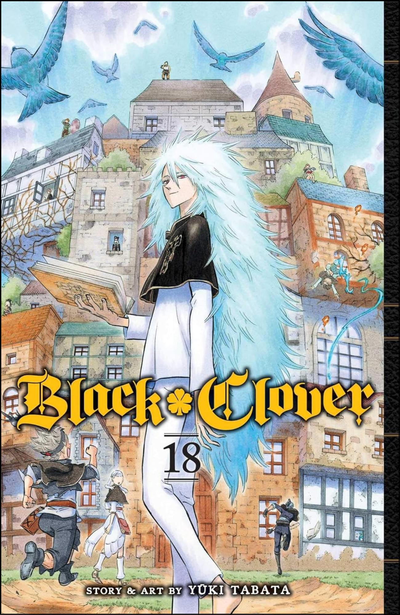 Black Clover, Vol. 18 by Yūki Tabata (Author) | Full Page Print Editon
