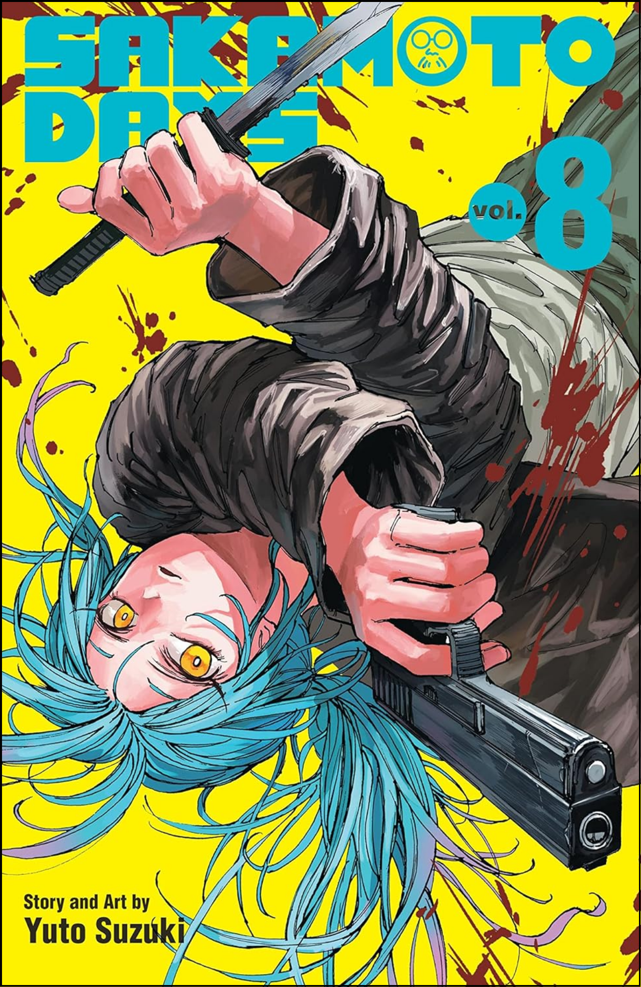 Sakamoto Days, Vol. 8 by Yuto Suzuki (Author) | Full Page Print Editon