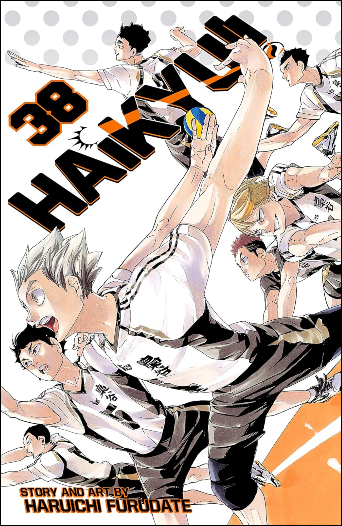 Haikyu!!, Vol. 38 by Haruichi Furudate (Author) | Full Page Print Editon