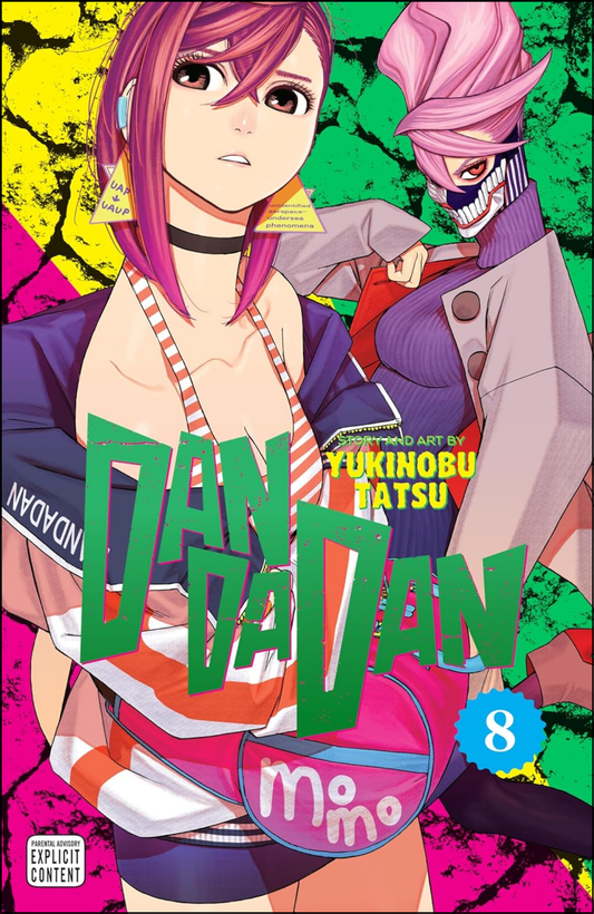 Dandadan, Vol. 8 by Yukinobu Tatsu (Author) | Full Page Print Editon