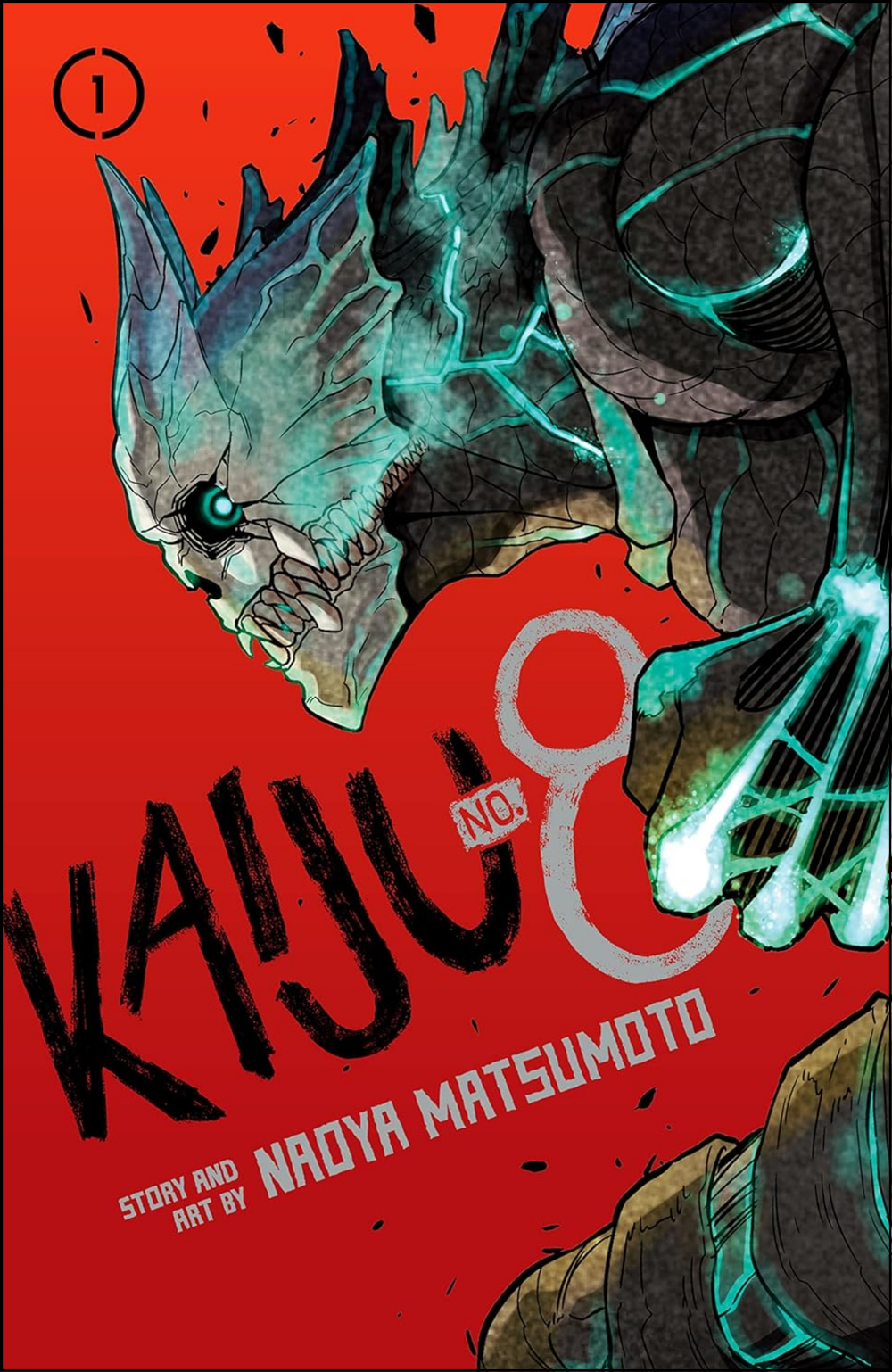 Kaiju No. 8, Vol. 1 by Naoya Matsumoto (Author) | Full Page Print Editon