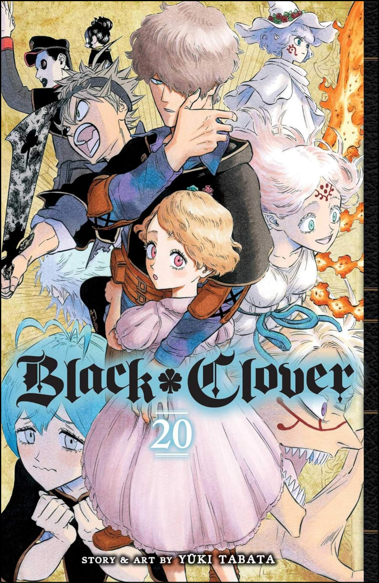 Black Clover, Vol. 20 by Yūki Tabata (Author) | Full Page Print Editon