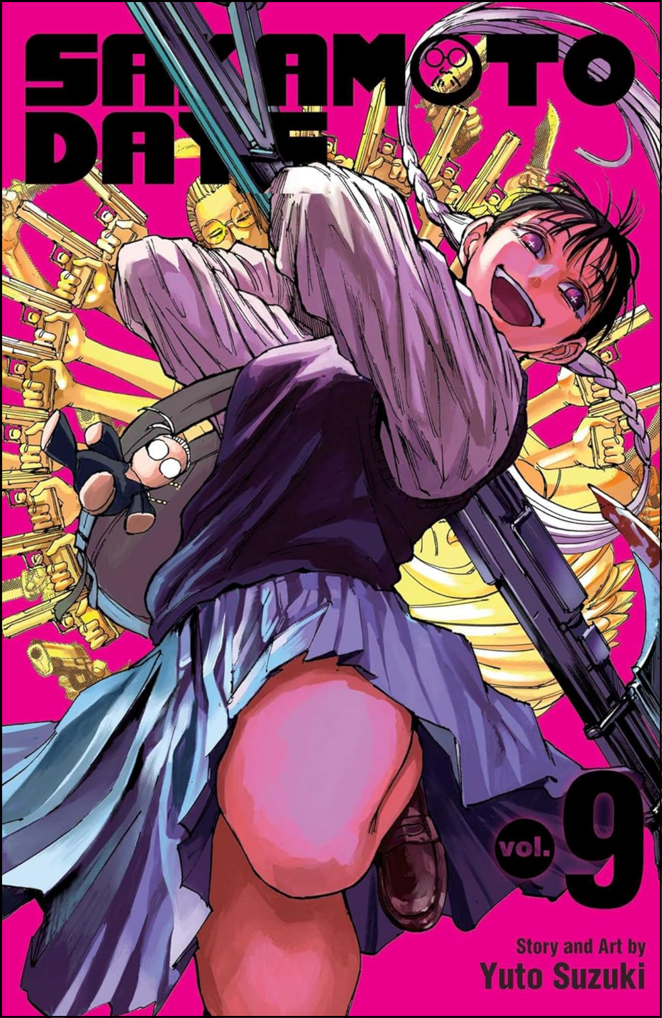 Sakamoto Days, Vol. 9 by Yuto Suzuki (Author) | Full Page Print Editon
