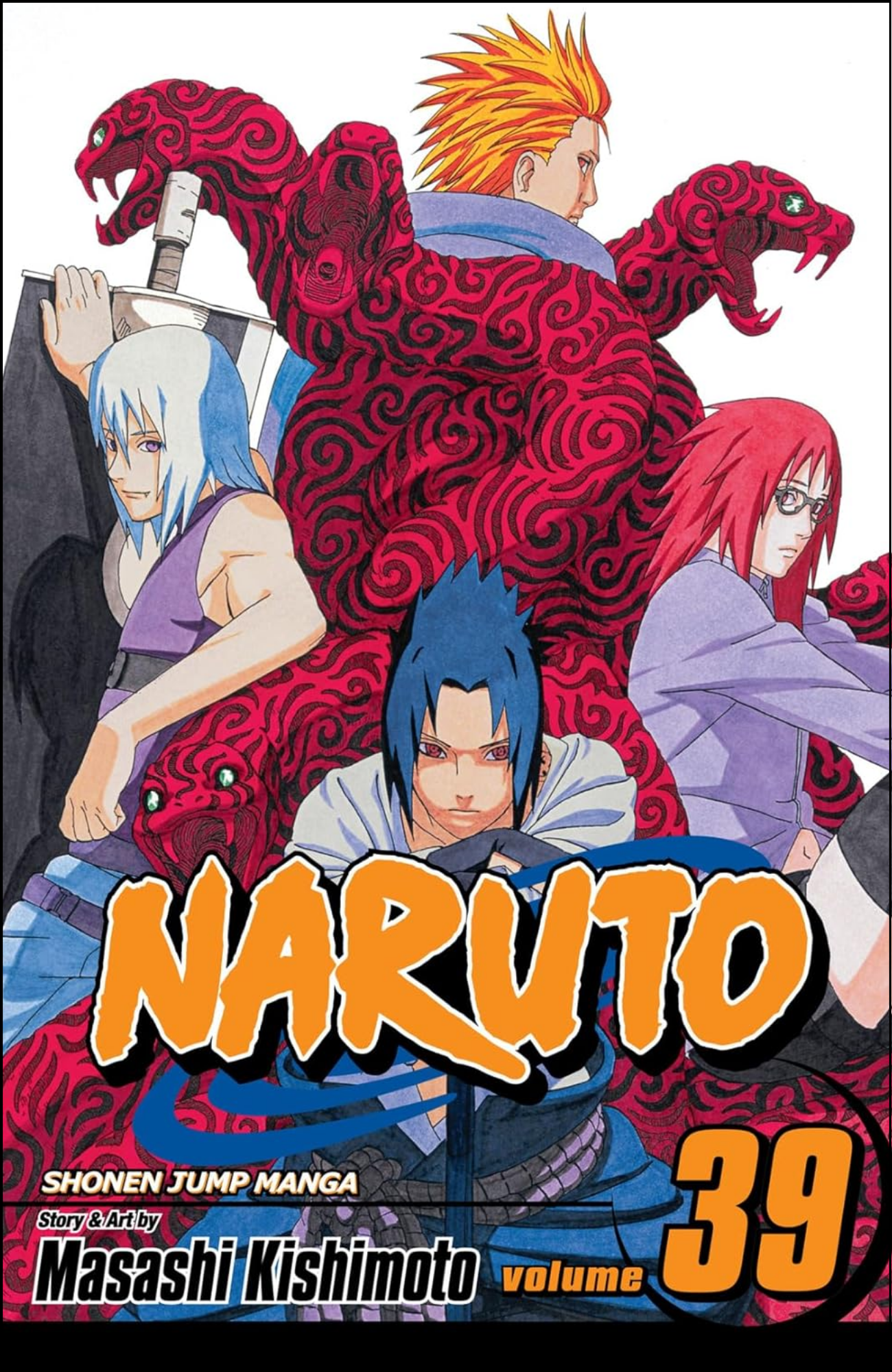 Naruto, Vol. 39 by Masashi Kishimoto (Author, Illustrator) | Full Page Print Editon )