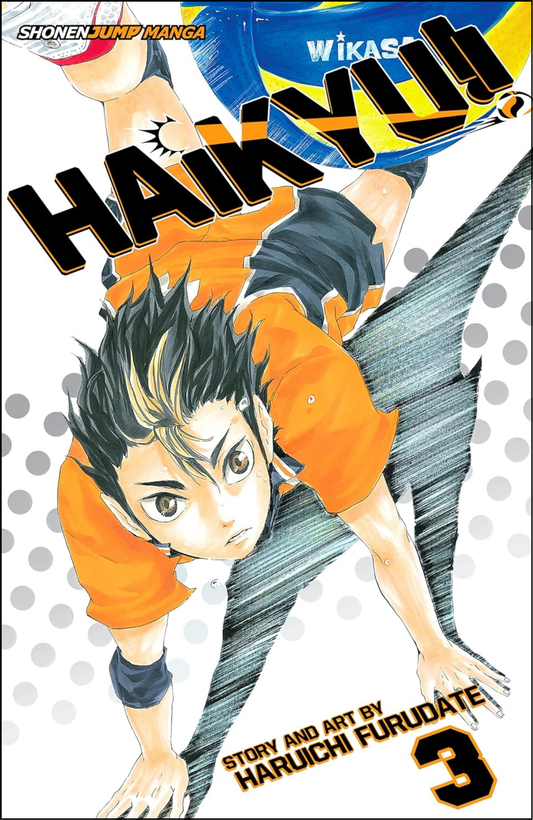 Haikyu!!, Vol. 3 by Haruichi Furudate (Author) | Full Page Print Editon