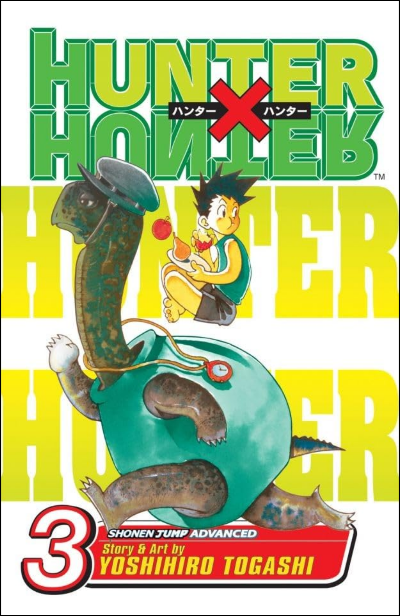 Hunter x Hunter, Vol. 3 by Yoshihiro Togashi (Author) | Full Page Print Editon
