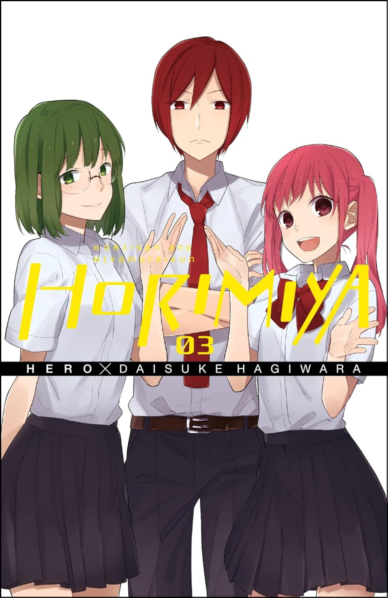 Horimiya Vol. 3 by HERO (Author) | Full Page Print Editon