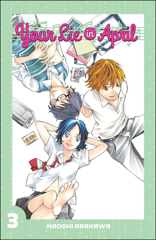 Your Lie in April Vol. 3 by Naoshi Arakawa | Full Page Print Editon