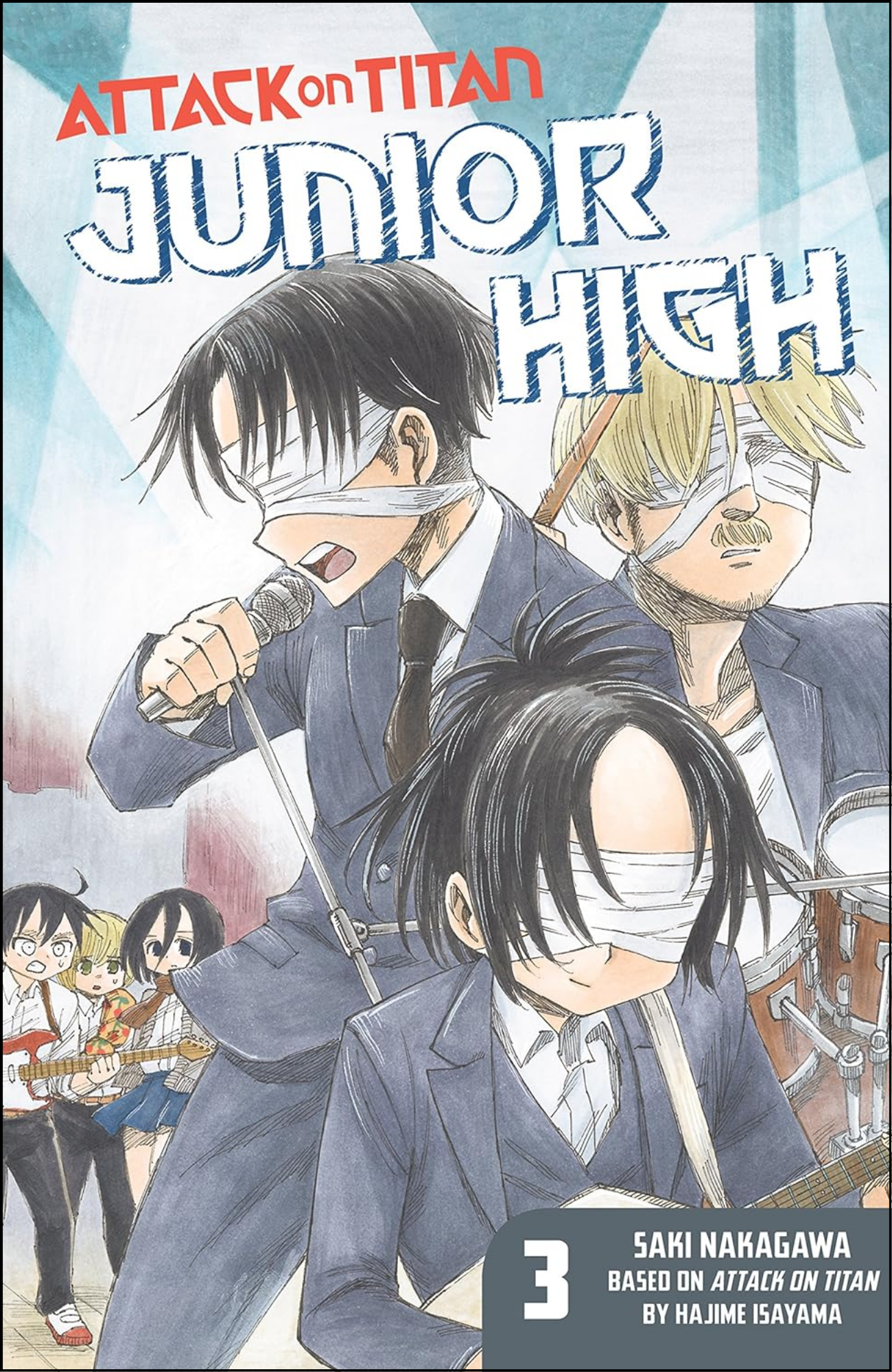 Attack on Titan  Junior High Vol. 3 by Hajime Isayama (Author) | Full Page Print Editon