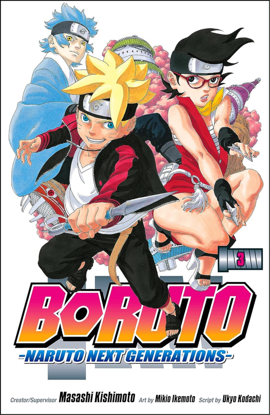 Boruto: Naruto Next Generations, Vol. 3 by Masashi Kishimoto (Author) | Full Page Print Editon