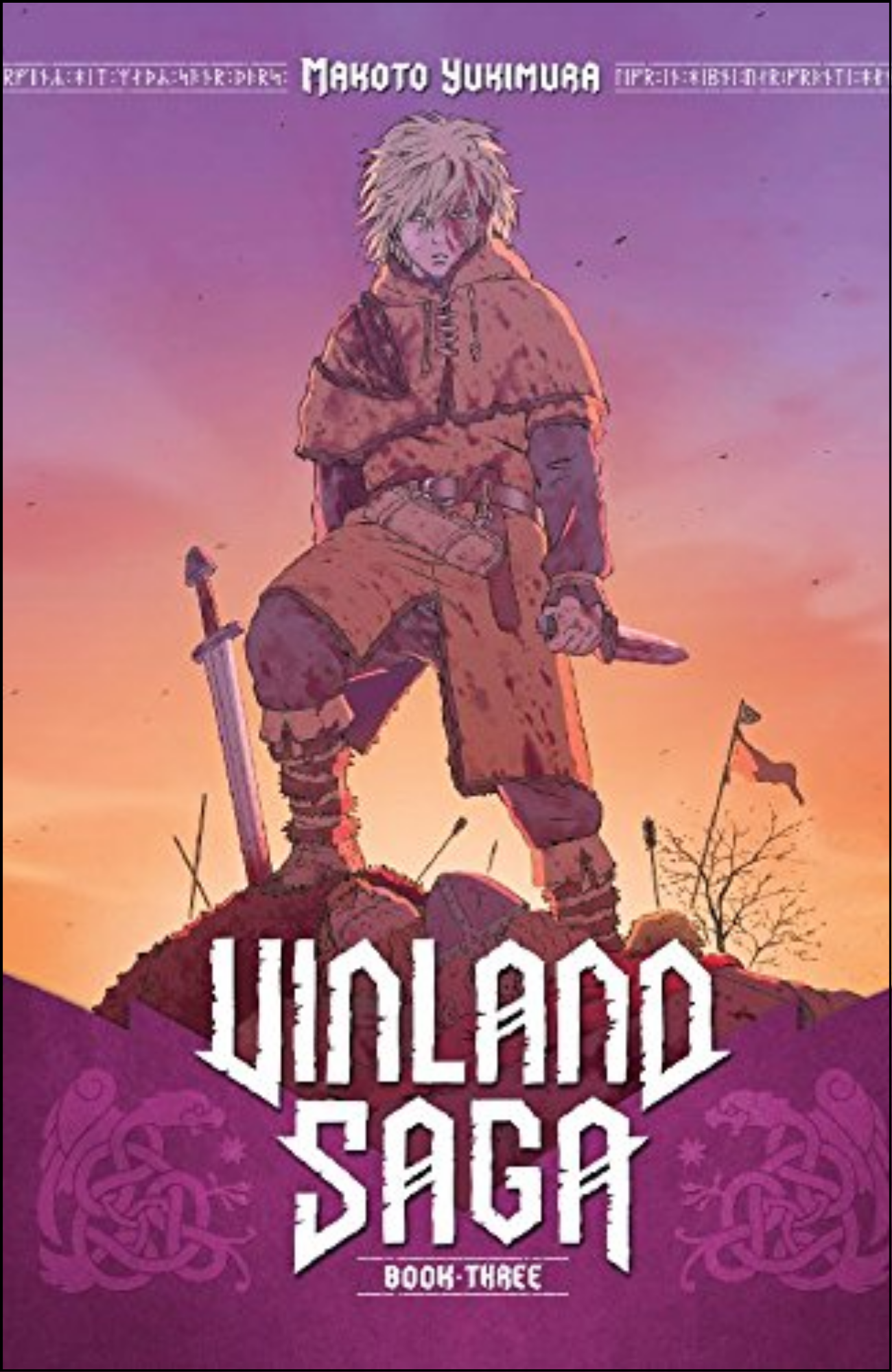 Vinland Saga Vol. 3 by Makoto Yukimura (Author, Artist) | Full Page Print Editon