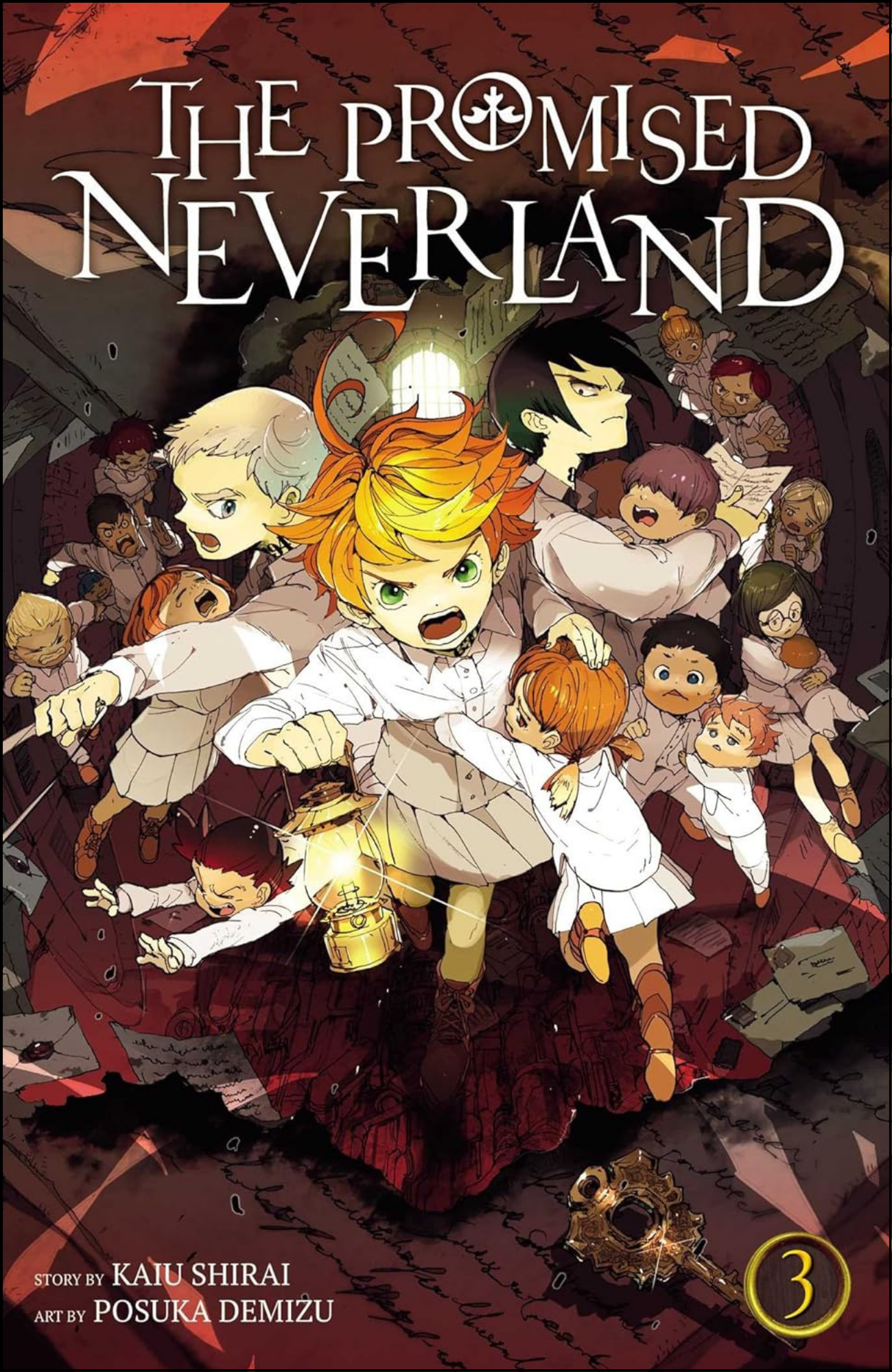 The Promised Neverland, Vol. 3 by Kaiu Shirai (Author)  | Full Page Print Editon